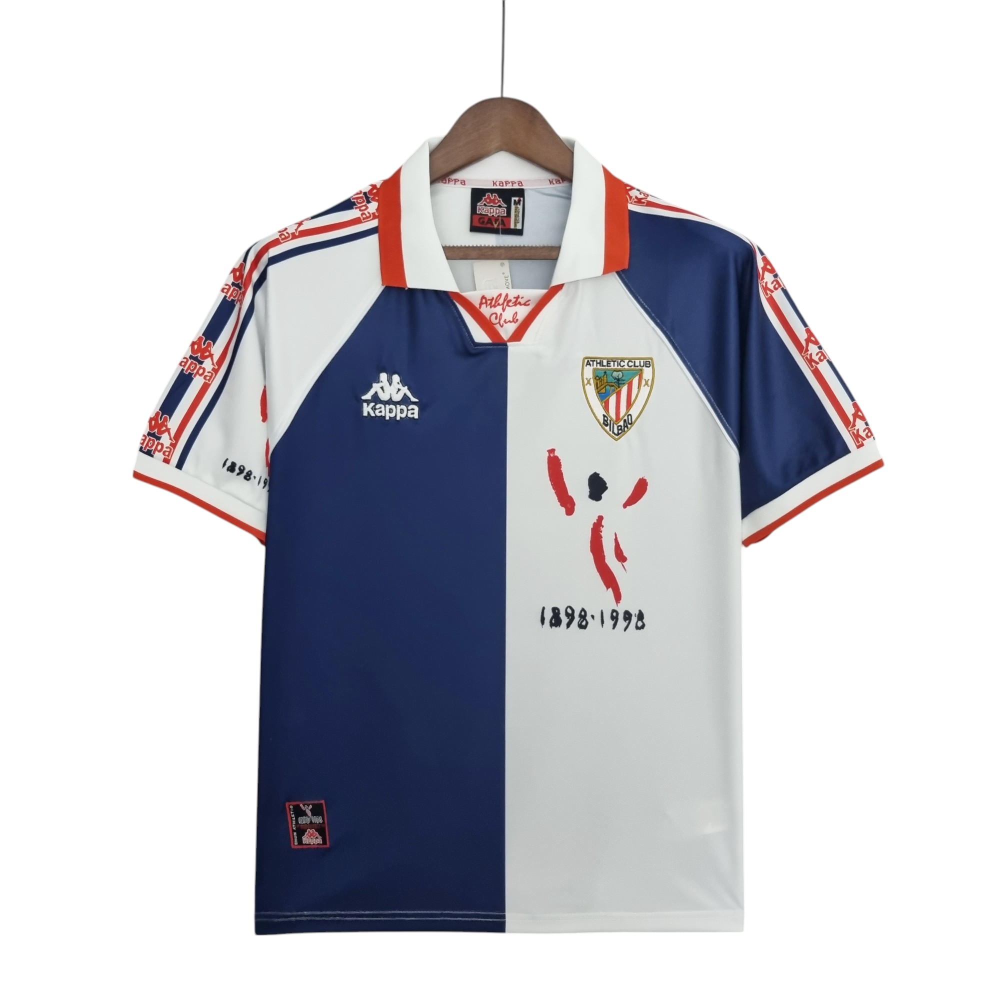 Athletic Bilbao Football Club Away 1997-98 Retro Classic Vintage Soccer Calcio Fútbol Fußball Shirt Jersey Camiseta Malliot Maglia Trikot BNWT