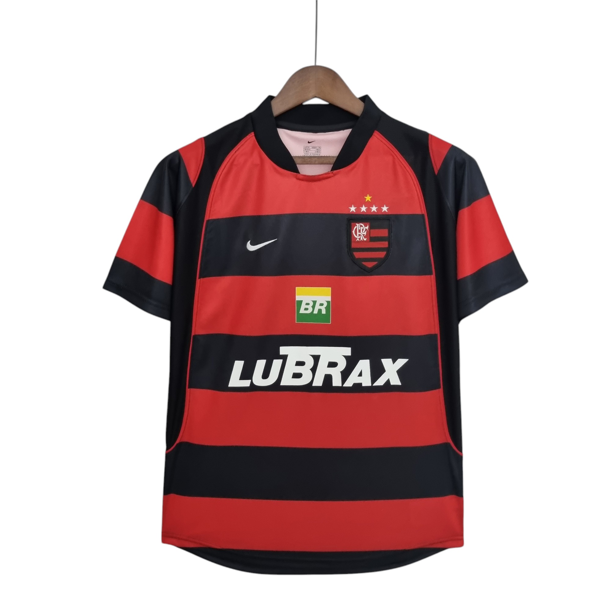 Clube de Regatas do Flamengo Football team Home 2003-04 Retro Classic Vintage Soccer Calcio Fútbol Fußball Shirt Jersey Camiseta Malliot Maglia Trikot BNWT