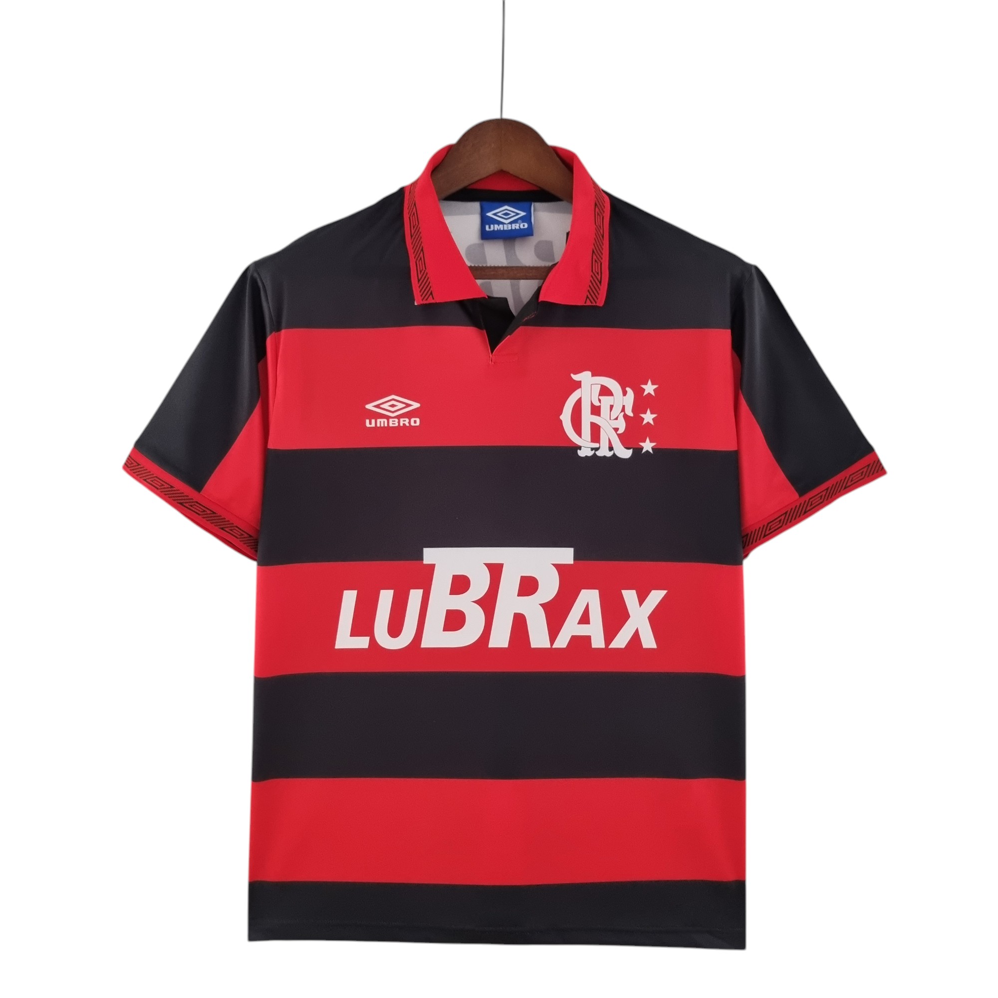 Clube de Regatas do Flamengo Football team Home 1992-93 Retro Classic Vintage Soccer Calcio Fútbol Fußball Shirt Jersey Camiseta Malliot Maglia Trikot BNWT