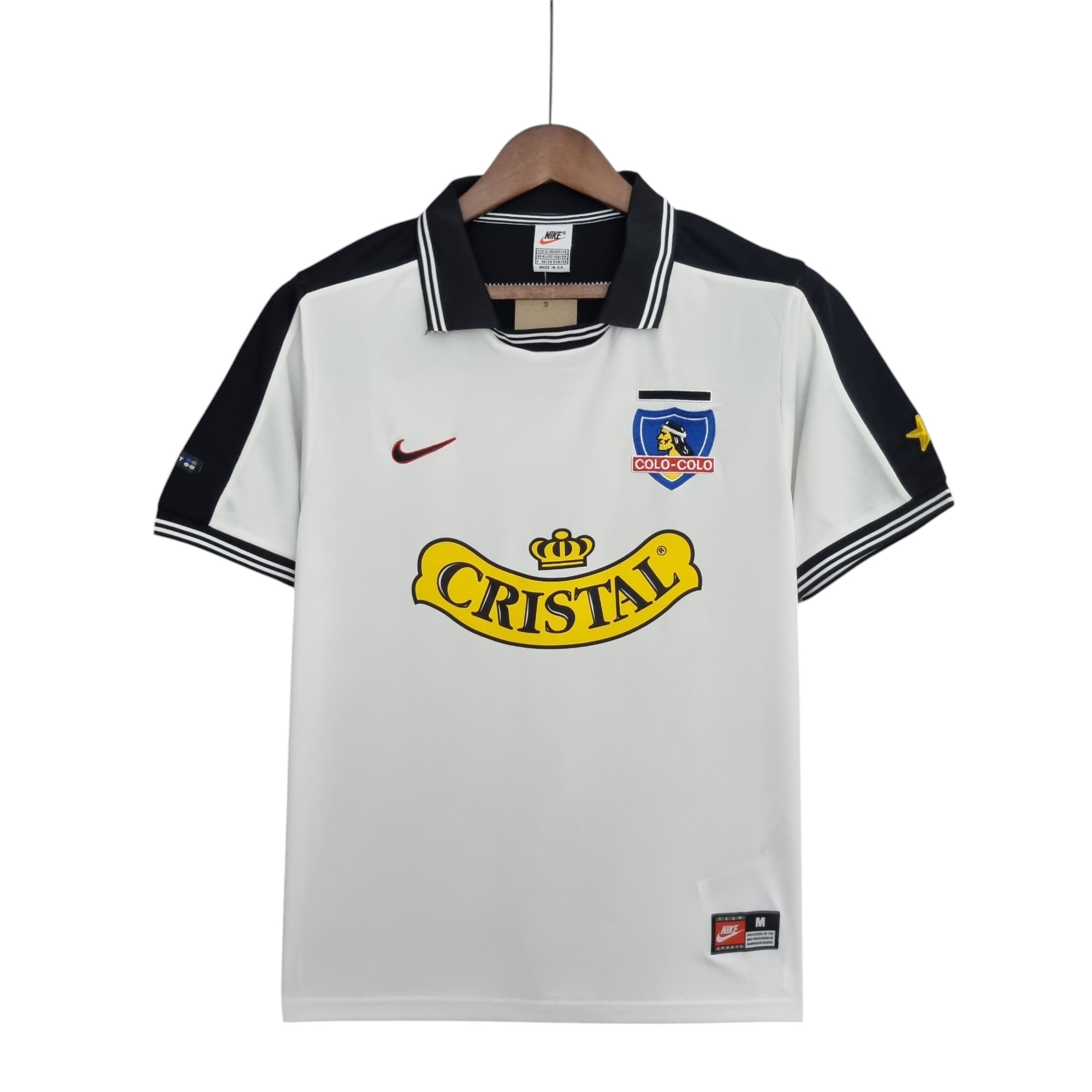 Colo-Colo Football Club Home 1999 Retro Classic Vintage Soccer Calcio Fútbol Fußball Shirt Jersey Camiseta Malliot Maglia Trikot BNWT