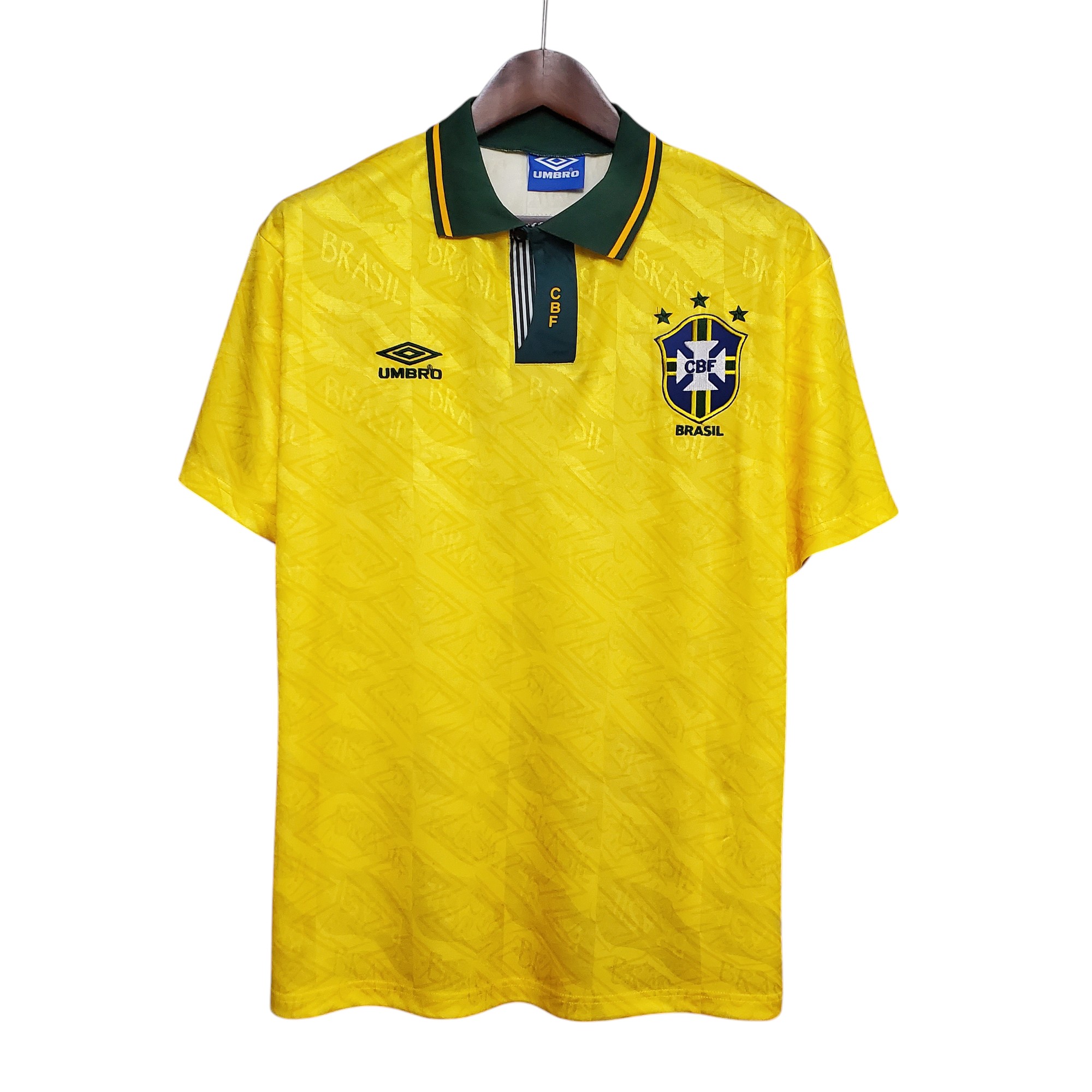 Brazil national football team Home 1991-93 Retro Classic Vintage Soccer Calcio Fútbol Fußball Shirt Jersey Camiseta Malliot Maglia Trikot BNWT