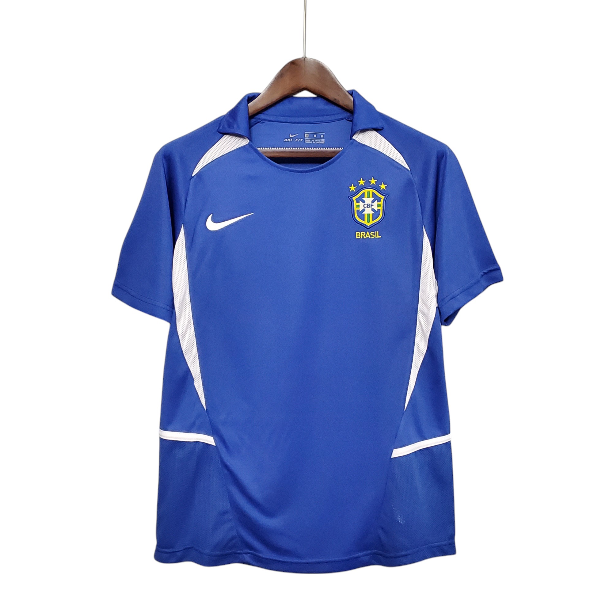 Brazil national football team Away 2002 Retro Classic Vintage Soccer Calcio Fútbol Fußball Shirt Jersey Camiseta Malliot Maglia Trikot BNWT