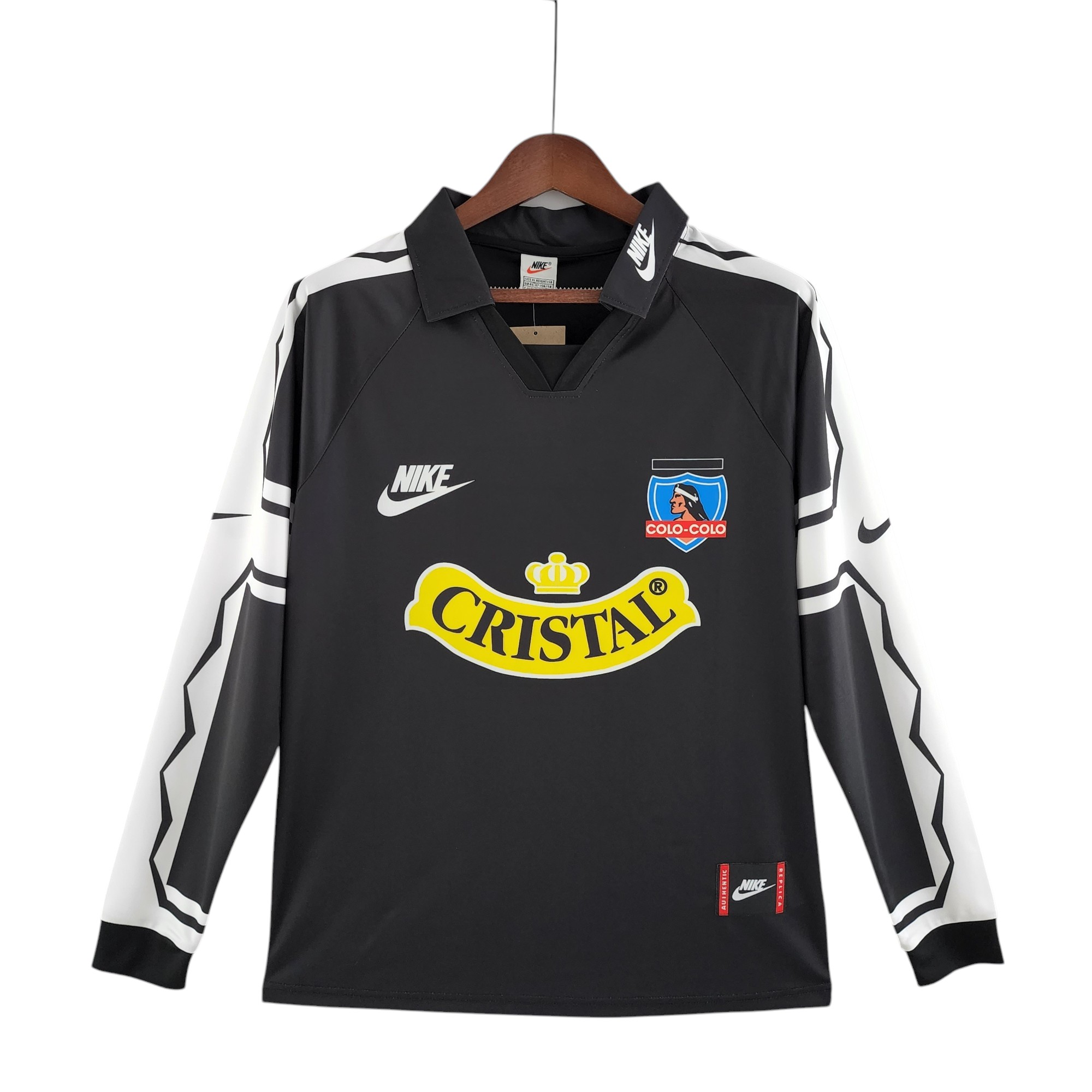 Colo-Colo Football Club Away 1995 L/S Retro Classic Vintage Soccer Calcio Fútbol Fußball Shirt Jersey Camiseta Malliot Maglia Trikot BNWT