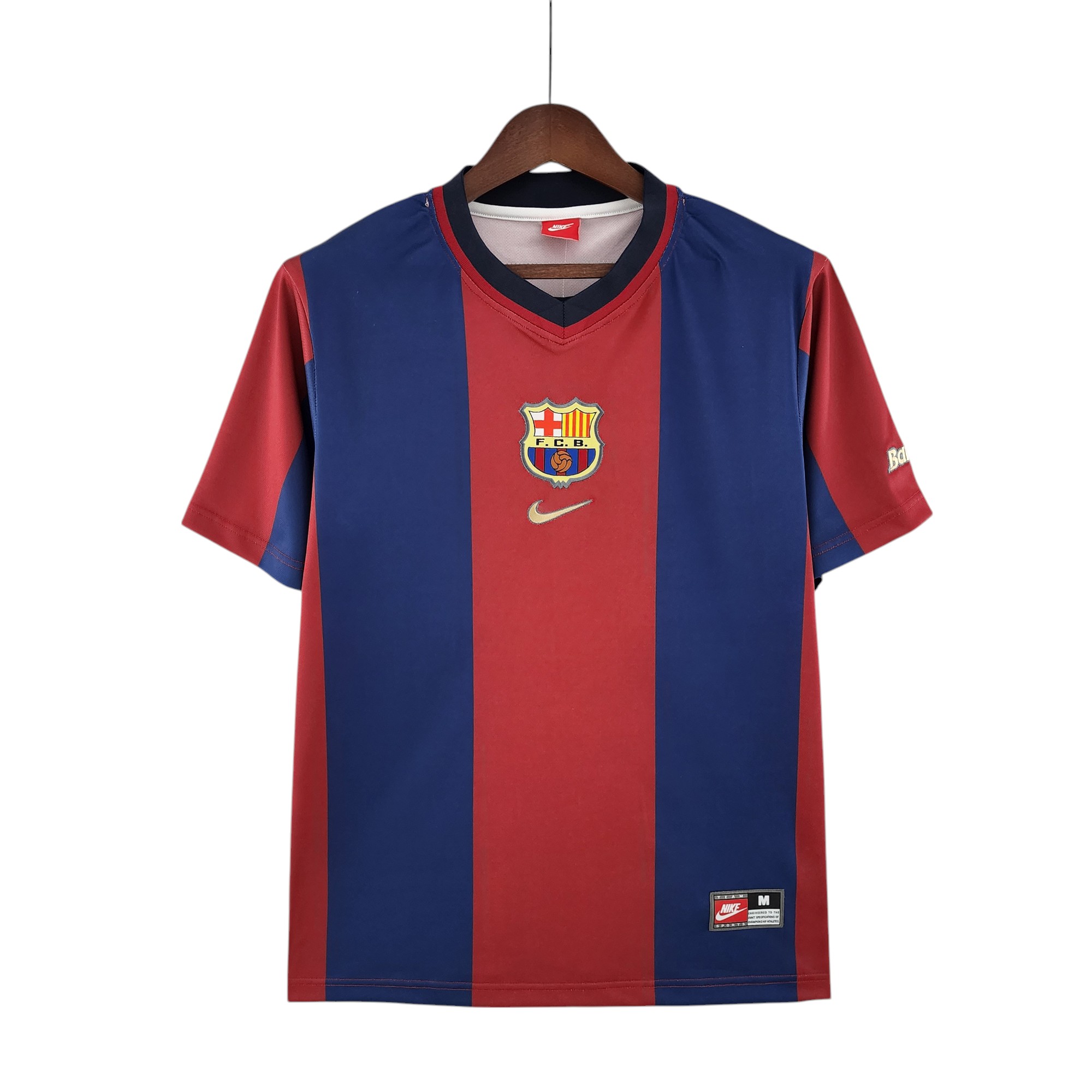Barcelona Football Club Home 1998-99 Retro Classic Vintage Soccer Calcio Fútbol Fußball Shirt Jersey Camiseta Malliot Maglia Trikot BNWT