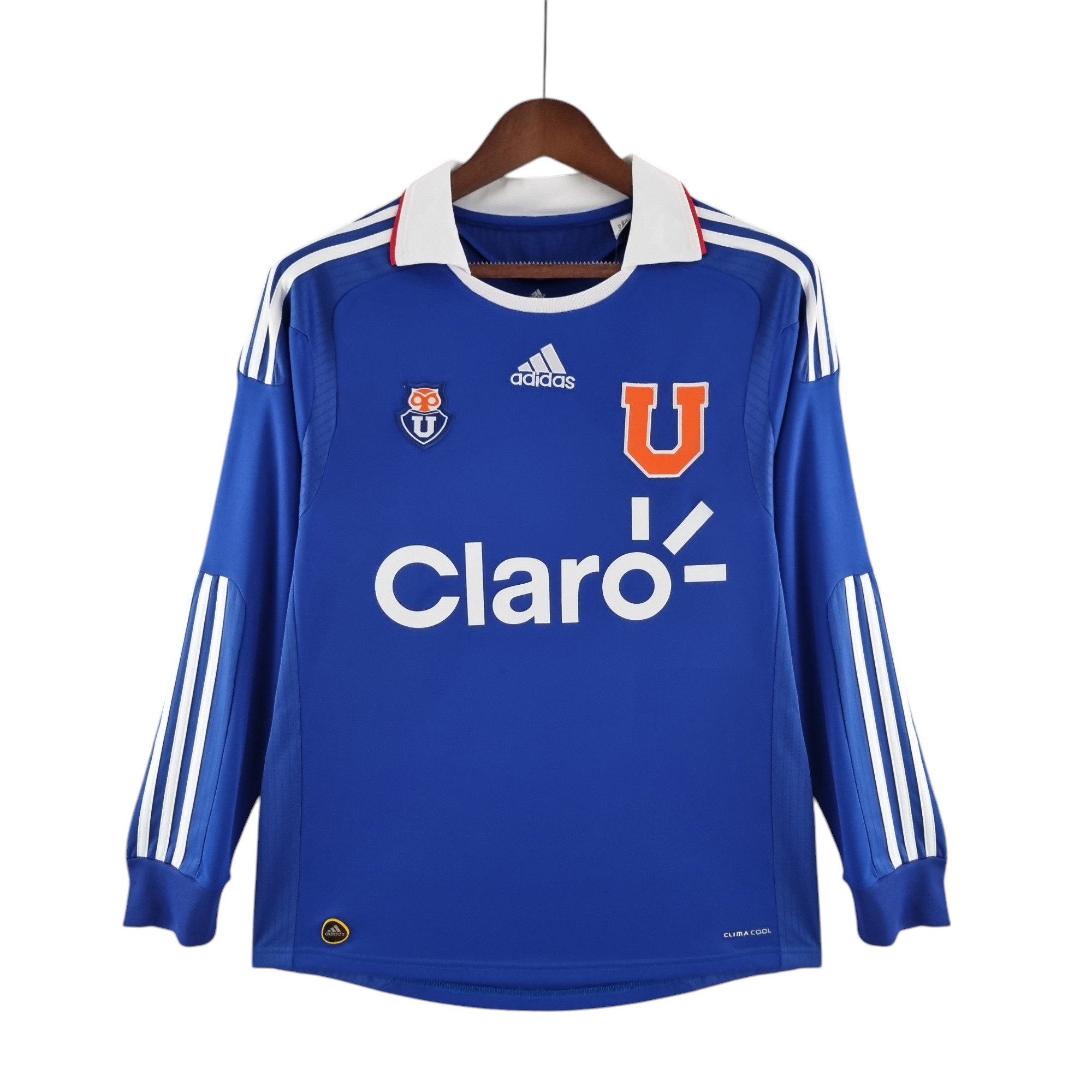 Club Universidad de Chile Football Club Home 2011 L/S Retro Classic Vintage Soccer Calcio Fútbol Fußball Shirt Jersey Camiseta Malliot Maglia Trikot BNWT
