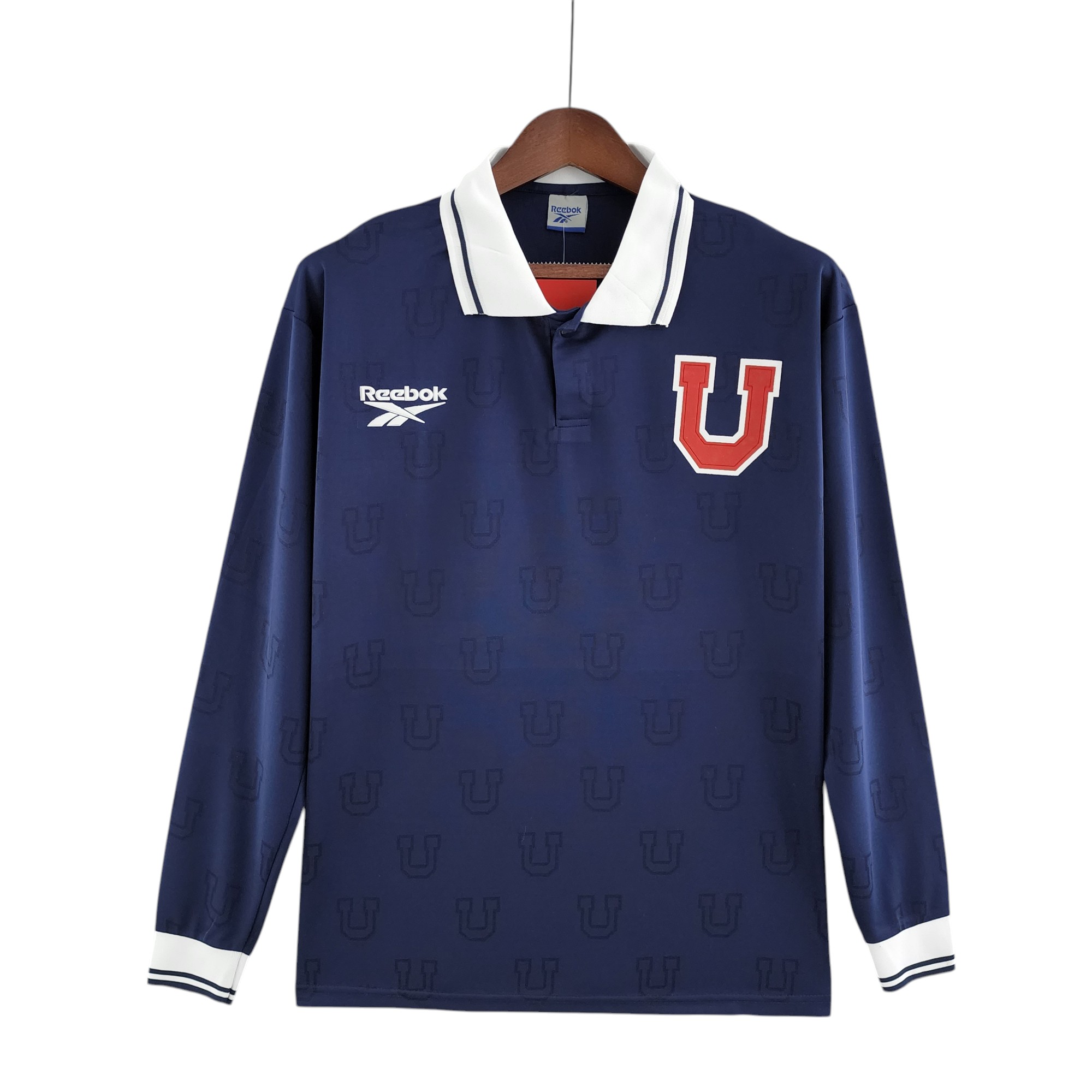 Club Universidad de Chile Football Club Home 1998 L/S Retro Classic Vintage Soccer Calcio Fútbol Fußball Shirt Jersey Camiseta Malliot Maglia Trikot BNWT
