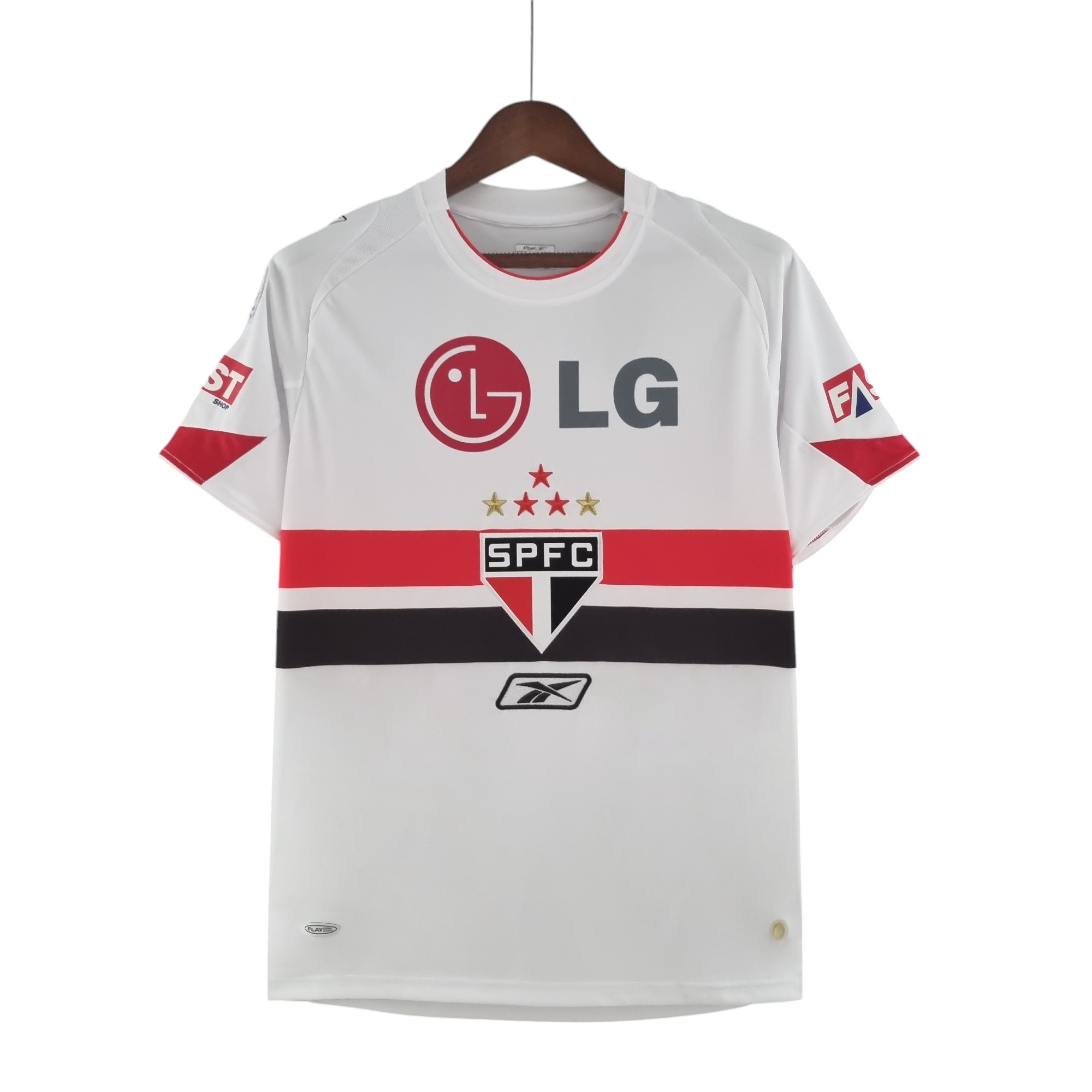 São Paulo FC Football team Home 2006 Retro Classic Vintage Soccer Calcio Fútbol Fußball Shirt Jersey Camiseta Malliot Maglia Trikot BNWT