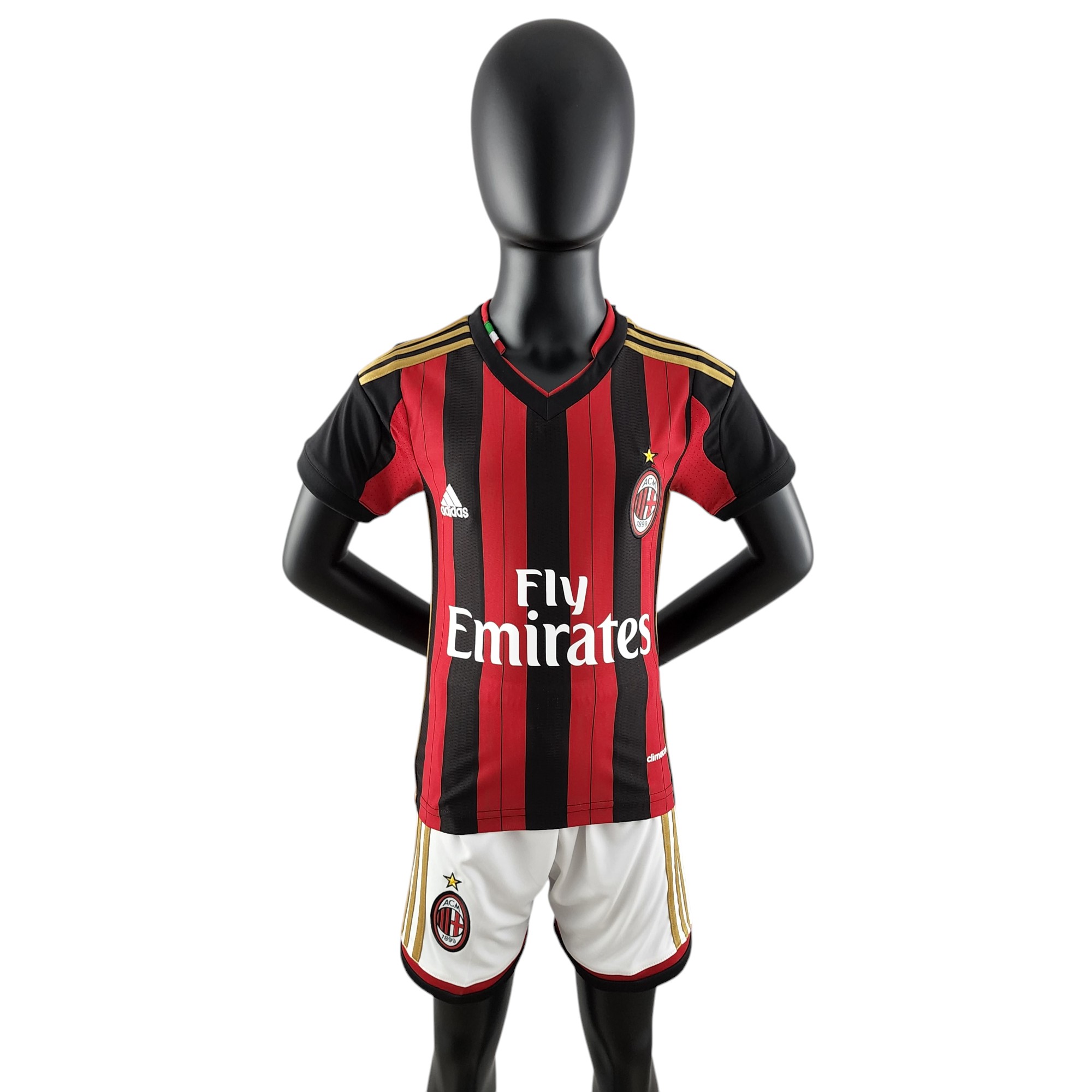 Milan Ac Football Club Home 2013-14 Kids Full Kit Retro Classic Vintage Soccer Calcio Fútbol Fußball Shirt Jersey Camiseta Malliot Maglia Trikot BNWT