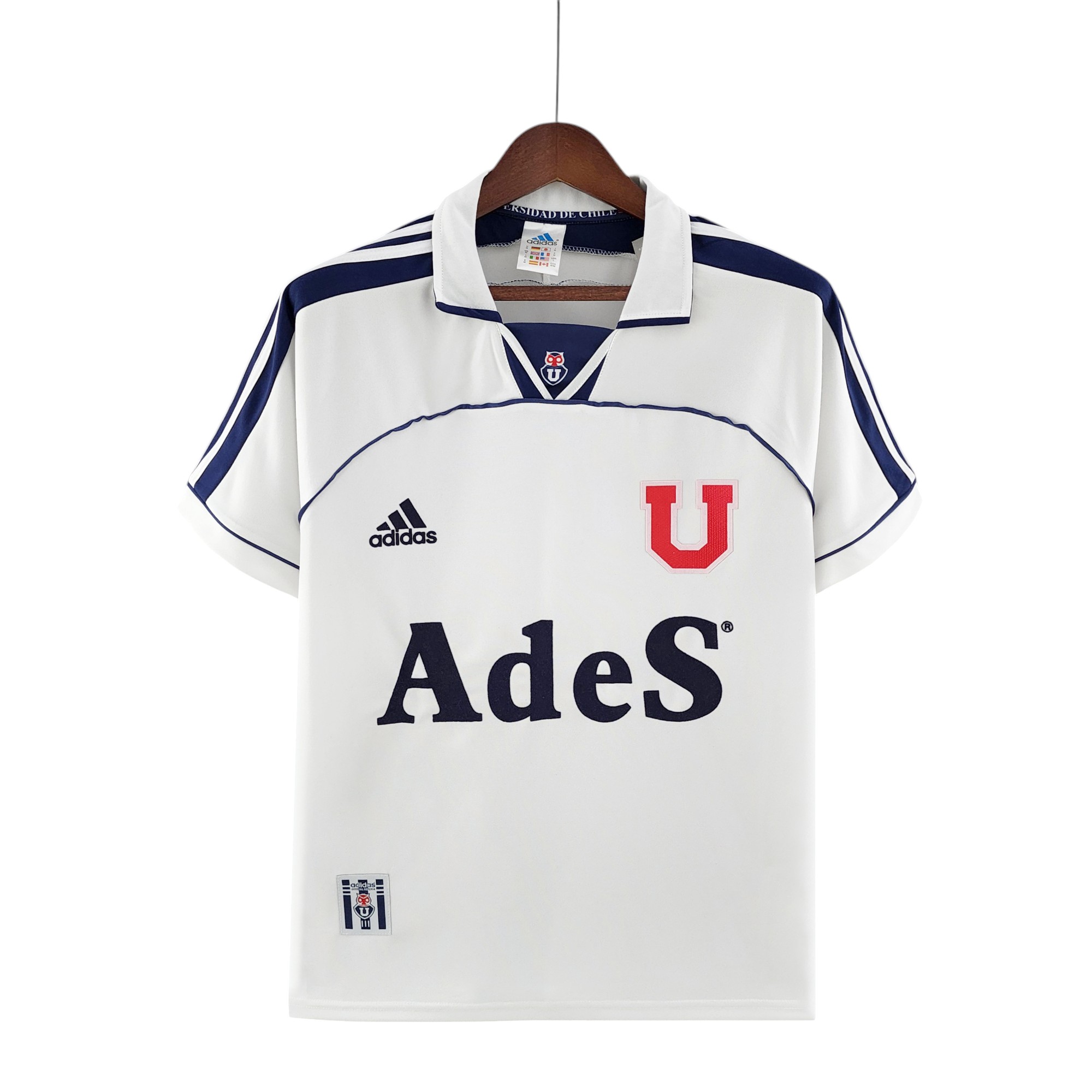 Club Universidad de Chile Football Club Away 2000-01 Retro Classic Vintage Soccer Calcio Fútbol Fußball Shirt Jersey Camiseta Malliot Maglia Trikot BNWT