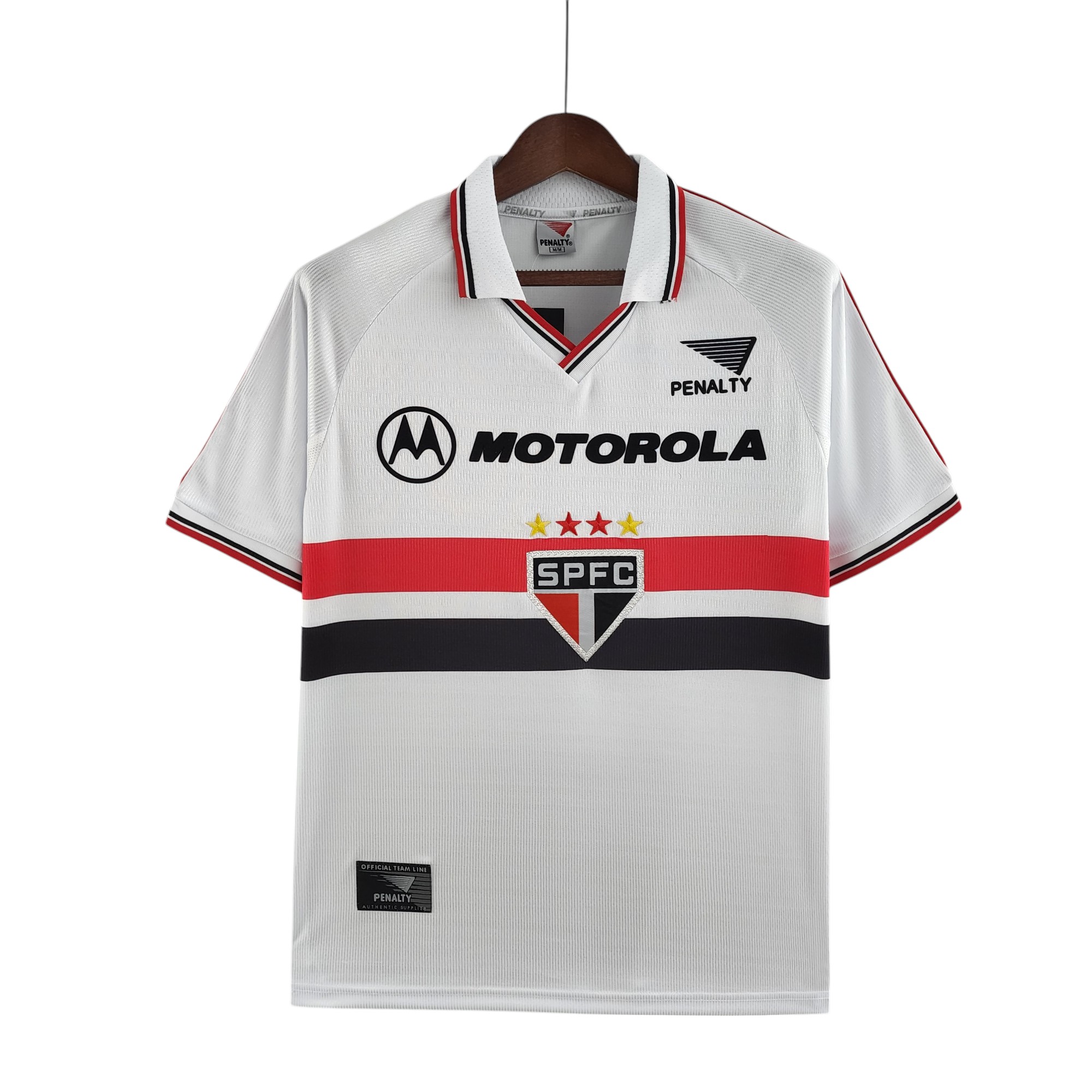 São Paulo FC Football team Home 1999 Retro Classic Vintage Soccer Calcio Fútbol Fußball Shirt Jersey Camiseta Malliot Maglia Trikot BNWT