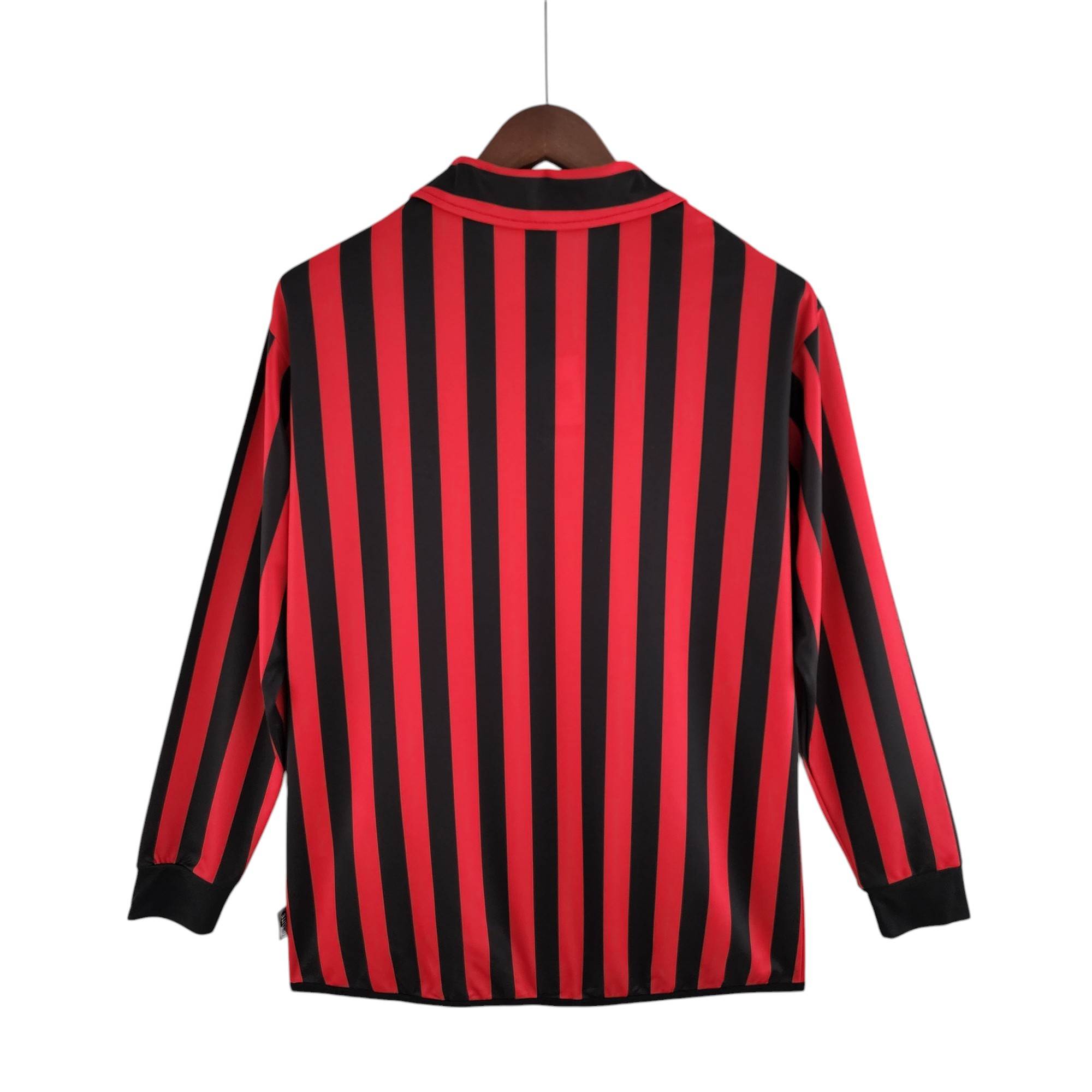 Milan Ac Football Club Home 1999-00 L/S Retro Classic Vintage Soccer Calcio Fútbol Fußball Shirt Jersey Camiseta Malliot Maglia Trikot BNWT