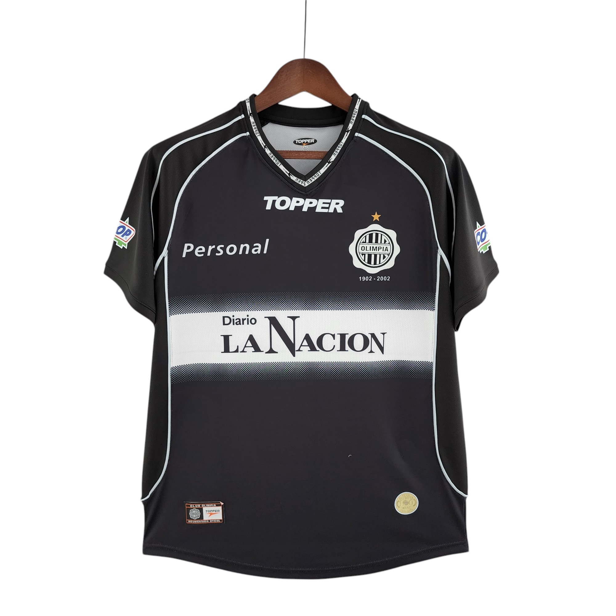 Club Olimpia Football Club Away 2002 Retro Classic Vintage Soccer Calcio Fútbol Fußball Shirt Jersey Camiseta Malliot Maglia Trikot BNWT