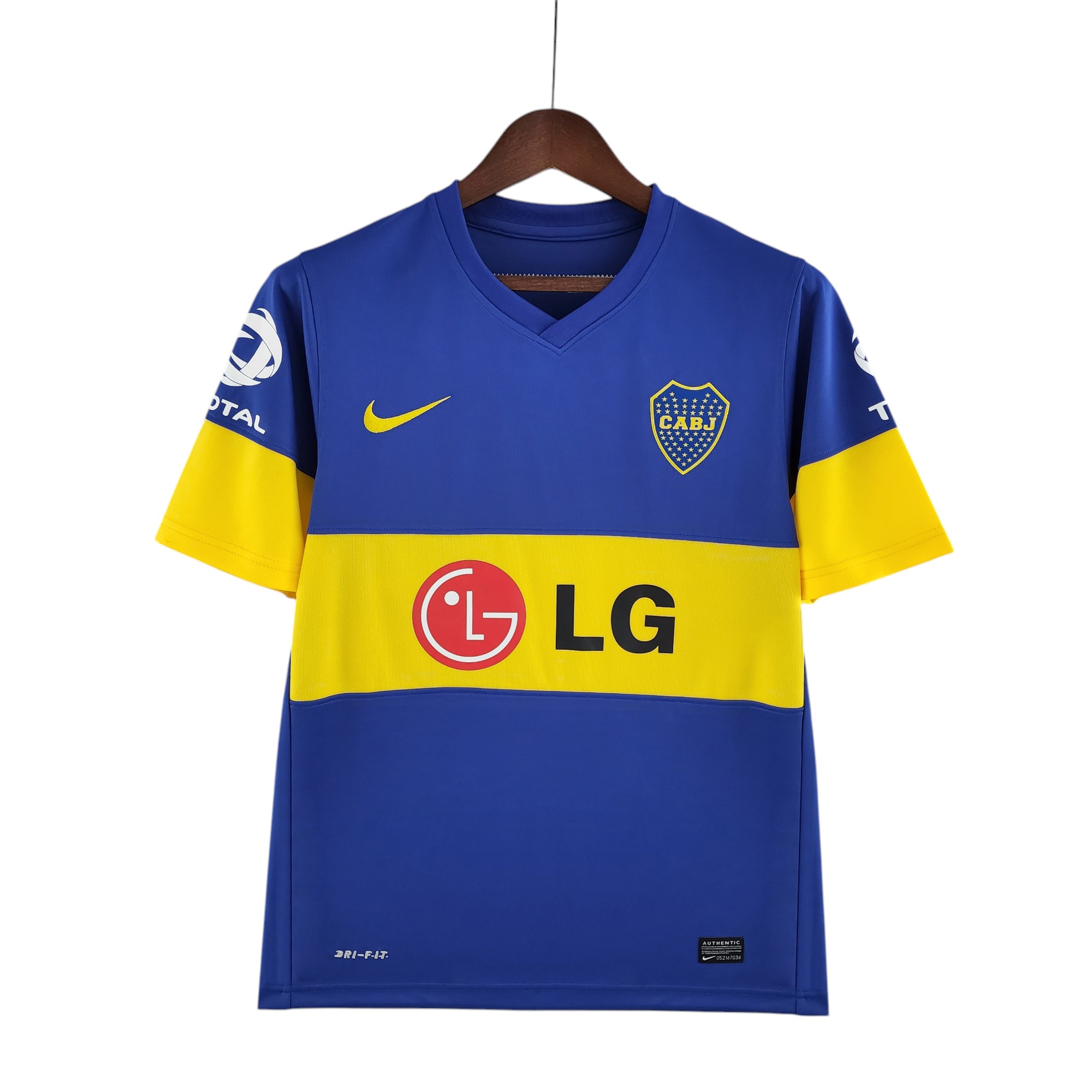 Club Atlético Boca Juniors Football Club Home 2011-12 Retro Classic Vintage Soccer Calcio Fútbol Fußball Shirt Jersey Camiseta Malliot Maglia Trikot BNWT