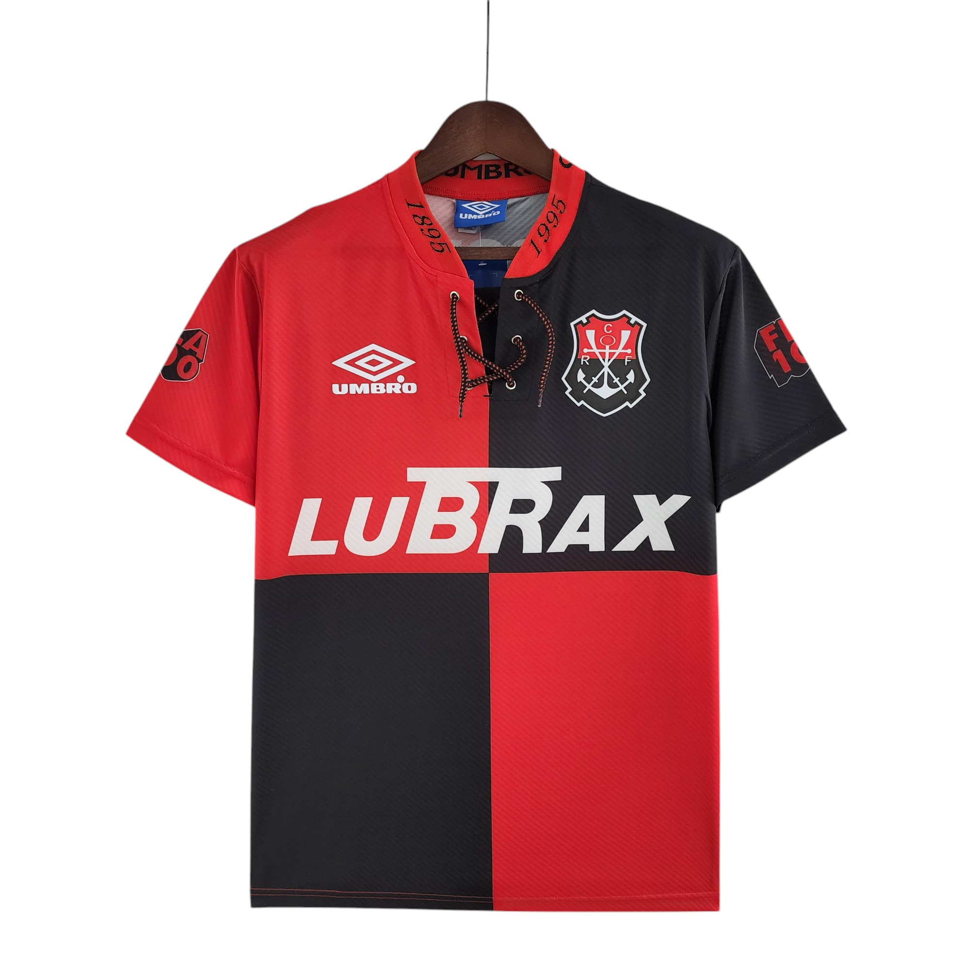 Clube de Regatas do Flamengo Football Club 1994 100th anniversary Retro Classic Vintage Soccer Calcio Fútbol Fußball Shirt Jersey Camiseta Malliot Maglia Trikot BNWT