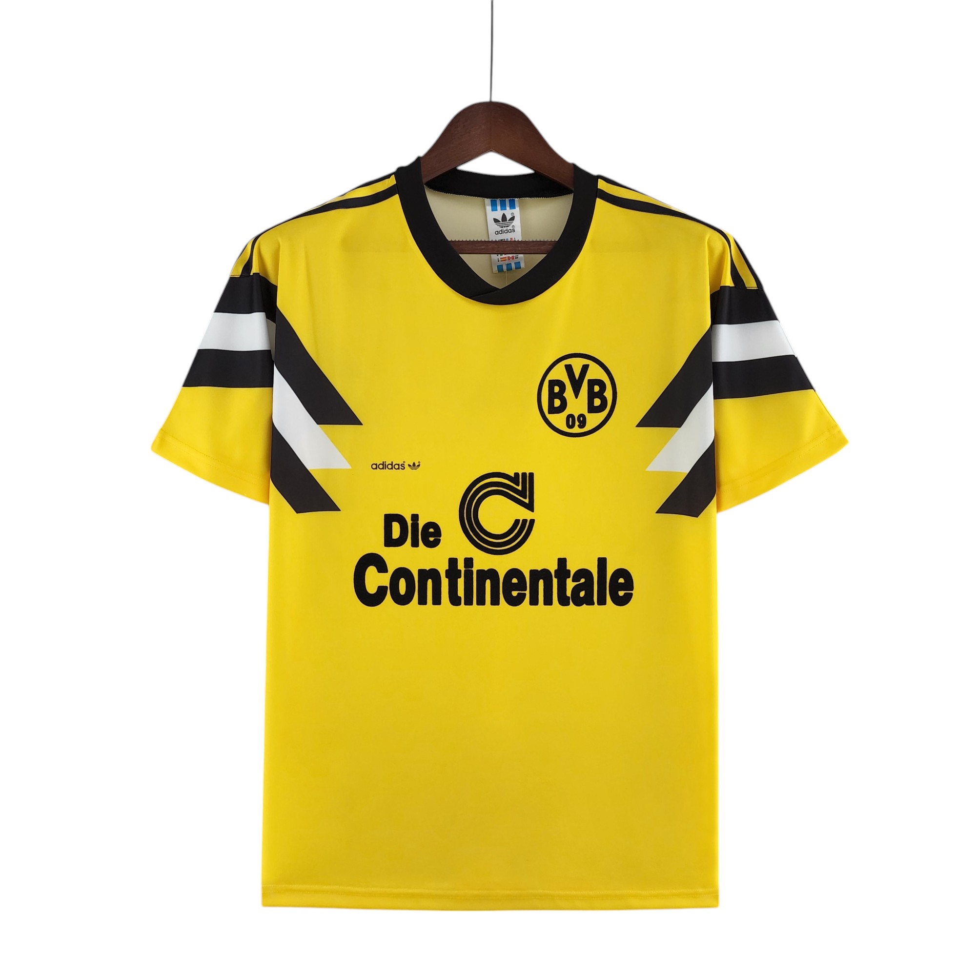 Borussia Dortmund BVB09 Football Club Home 1989 Retro Classic Vintage Soccer Calcio Fútbol Fußball Shirt Jersey Camiseta Malliot Maglia Trikot BNWT