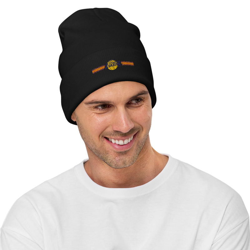 Los Angeles Lakers Basketball team Embroidered Beanie BNWT