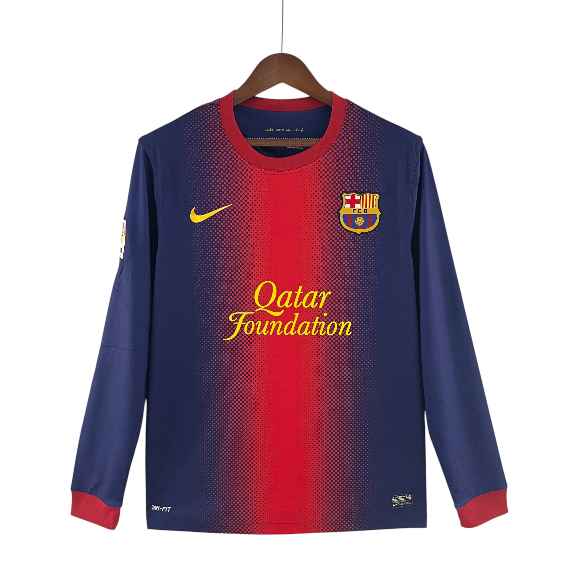 FC Barcelona Football Club Home L/S 2012-13 Retro Classic Vintage Soccer Calcio Fútbol Fußball Shirt Jersey Camiseta Malliot Maglia Trikot BNWT