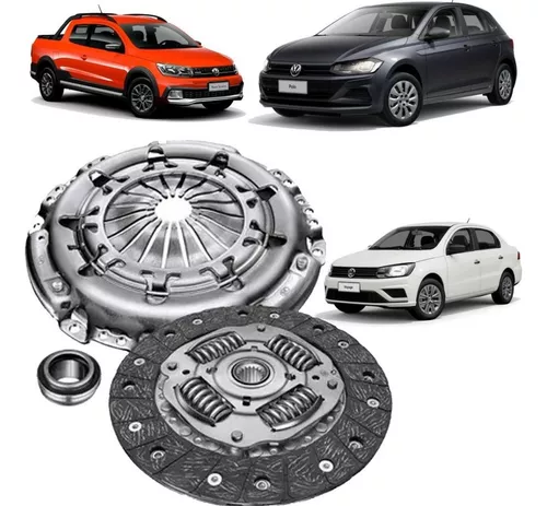 Kit Embreagem Vw Gol Voyage Saveiro G5 Golf Fox Polo 1.0/1.6 