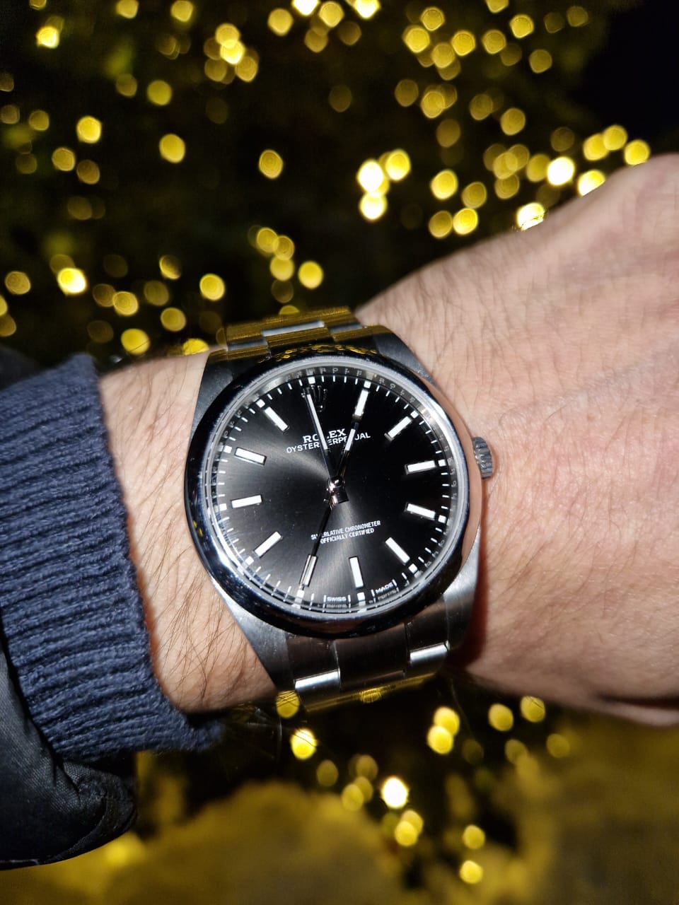 Rolex Oyster Perpetual Black Dial