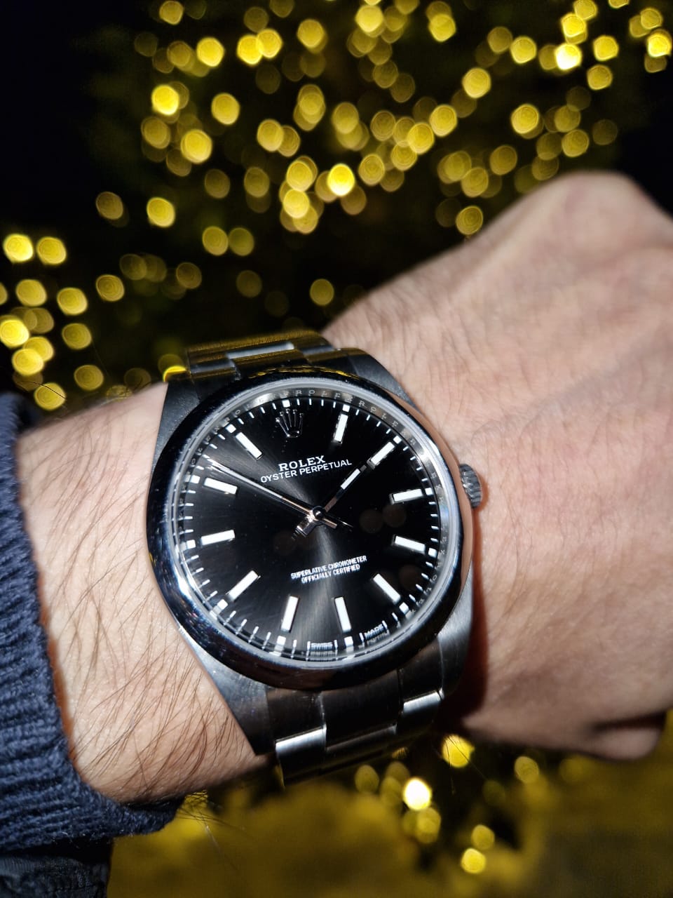 Rolex Oyster Perpetual Black Dial