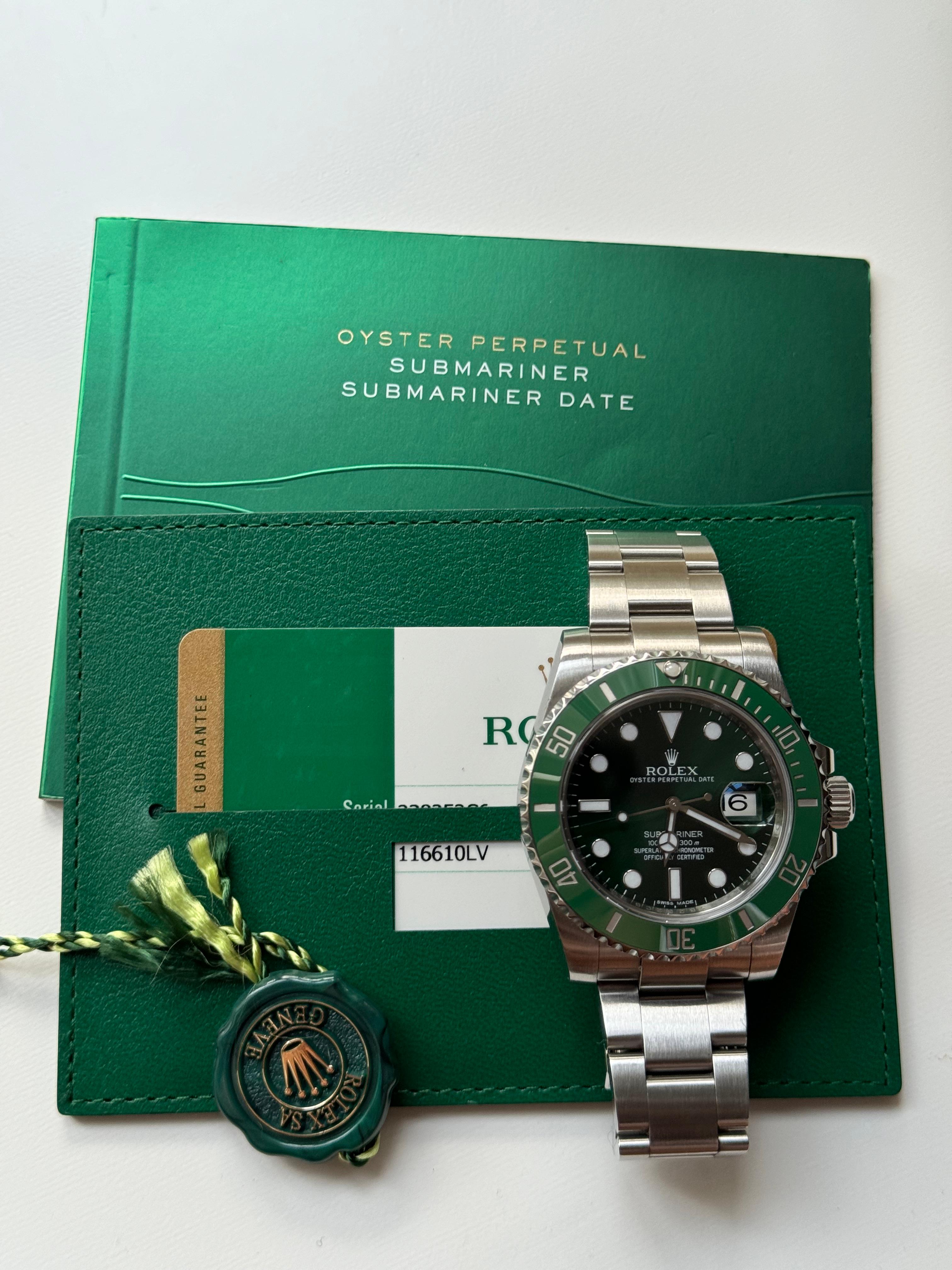 Rolex Oyster Perpetual Submariner "HULK"