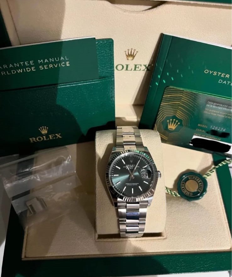 Rolex Datejust 36 - Green Mint