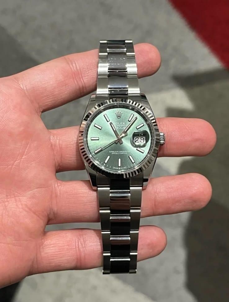Rolex Datejust 36 - Green Mint