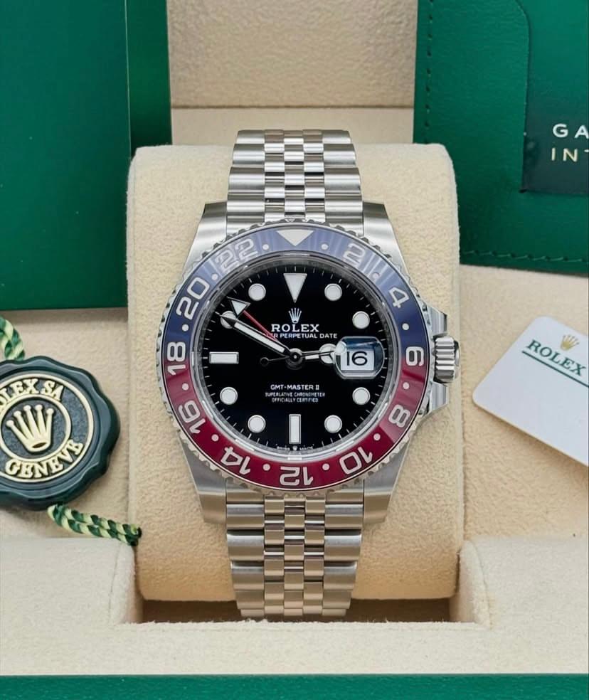 Rolex GMT Master II Pepsi Jubilee