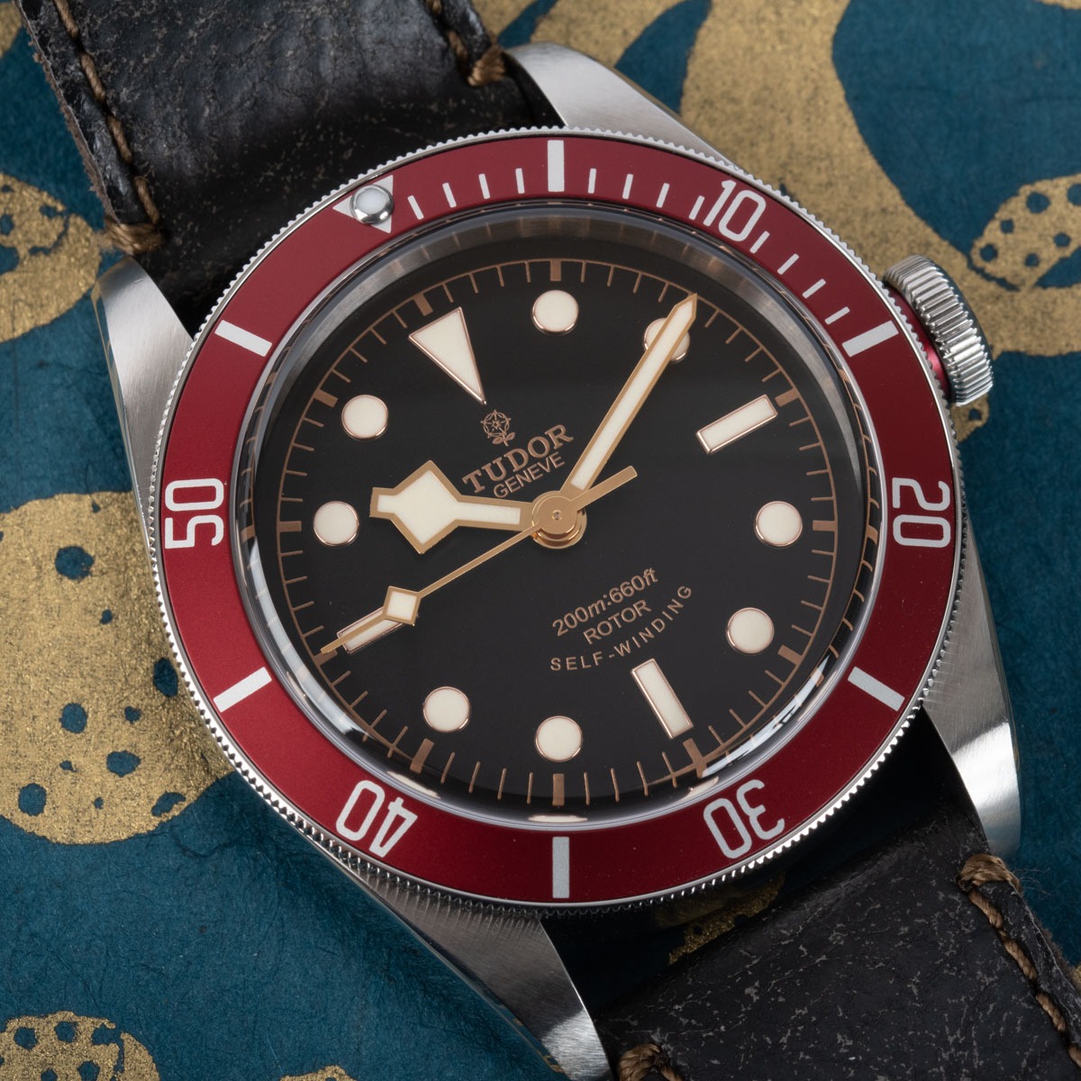 Tudor Heritage Black Bay Smiley Dial