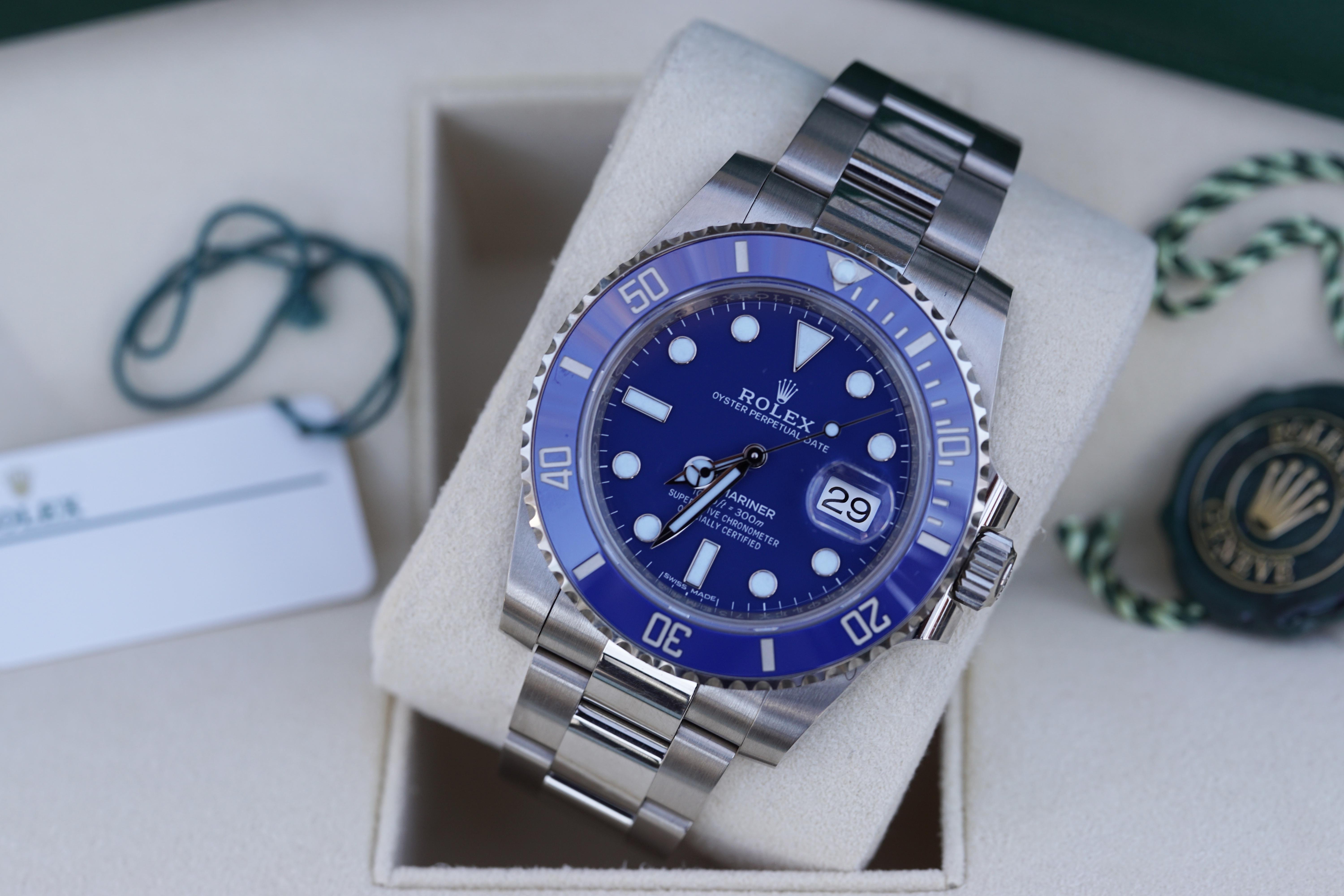 Rolex Submariner Date "Smurf"