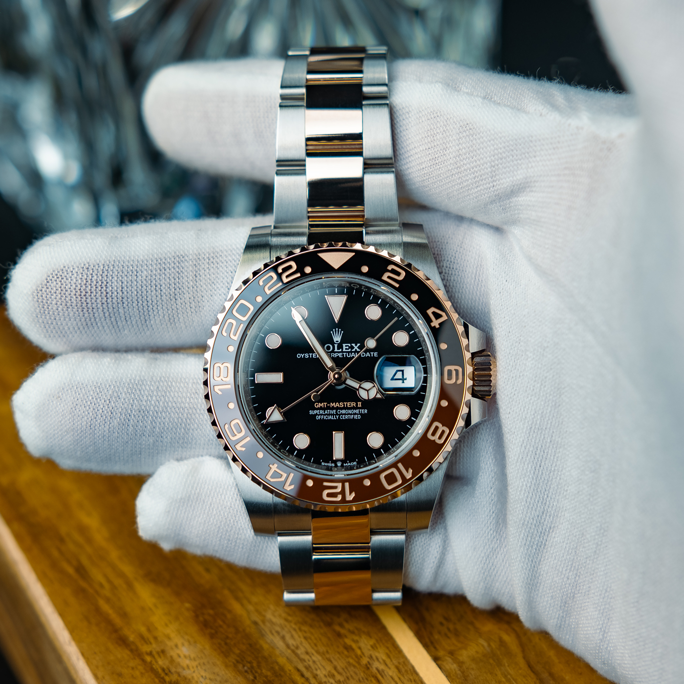 Rolex GMT-MASTER II "Root Beer" two tones