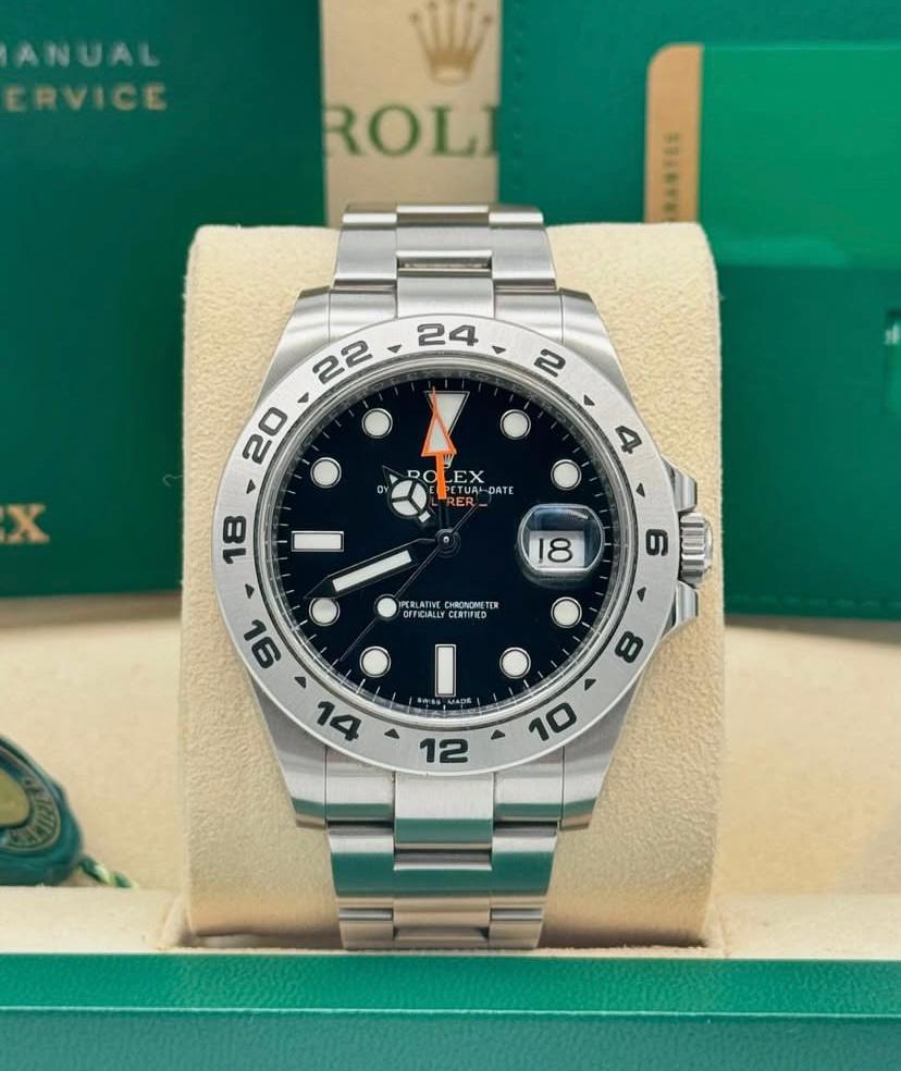 Rolex Explorer II Black Dial