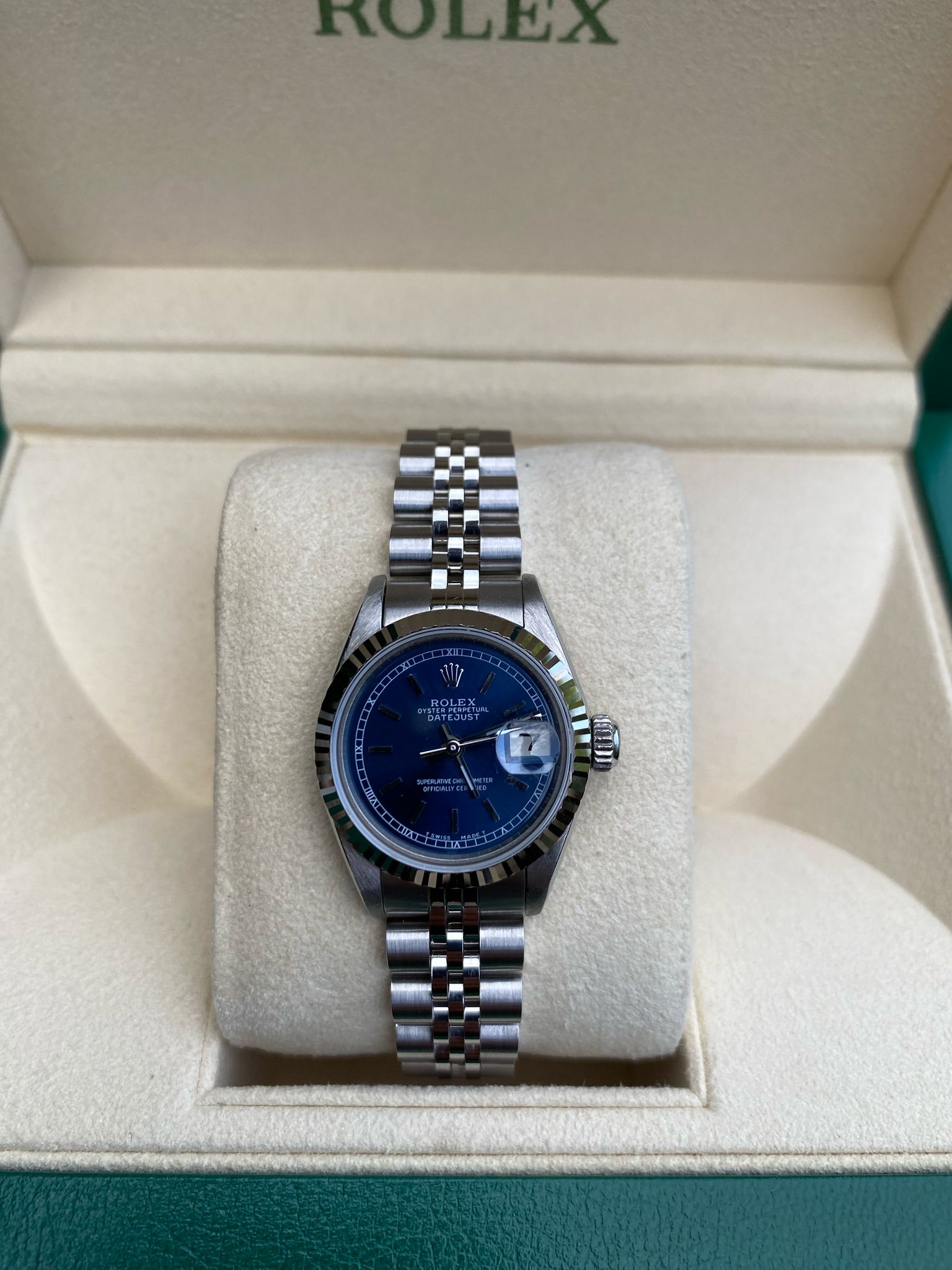 Rolex Datejust 26mm Fluted and Jubilee
