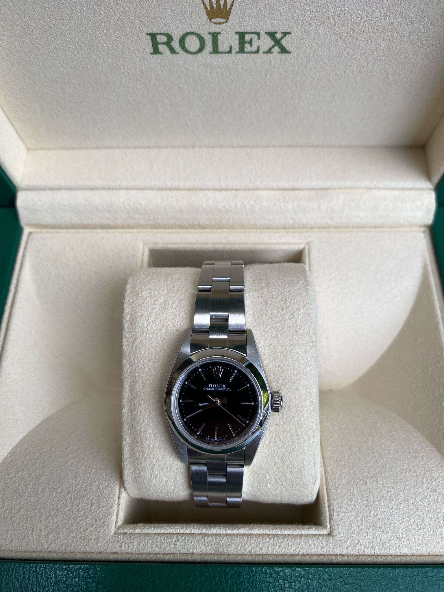 Rolex Oyster Perpetual 26mm Black Dial
