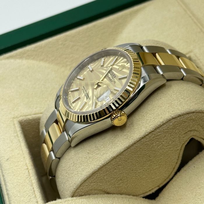 Rolex Datejust Golden Palm 36mm