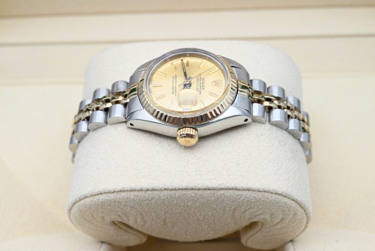 Rolex Datejust Lady two tone jubilee and fluted bezel