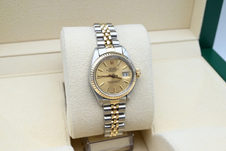Rolex Datejust Lady two tone jubilee and fluted bezel