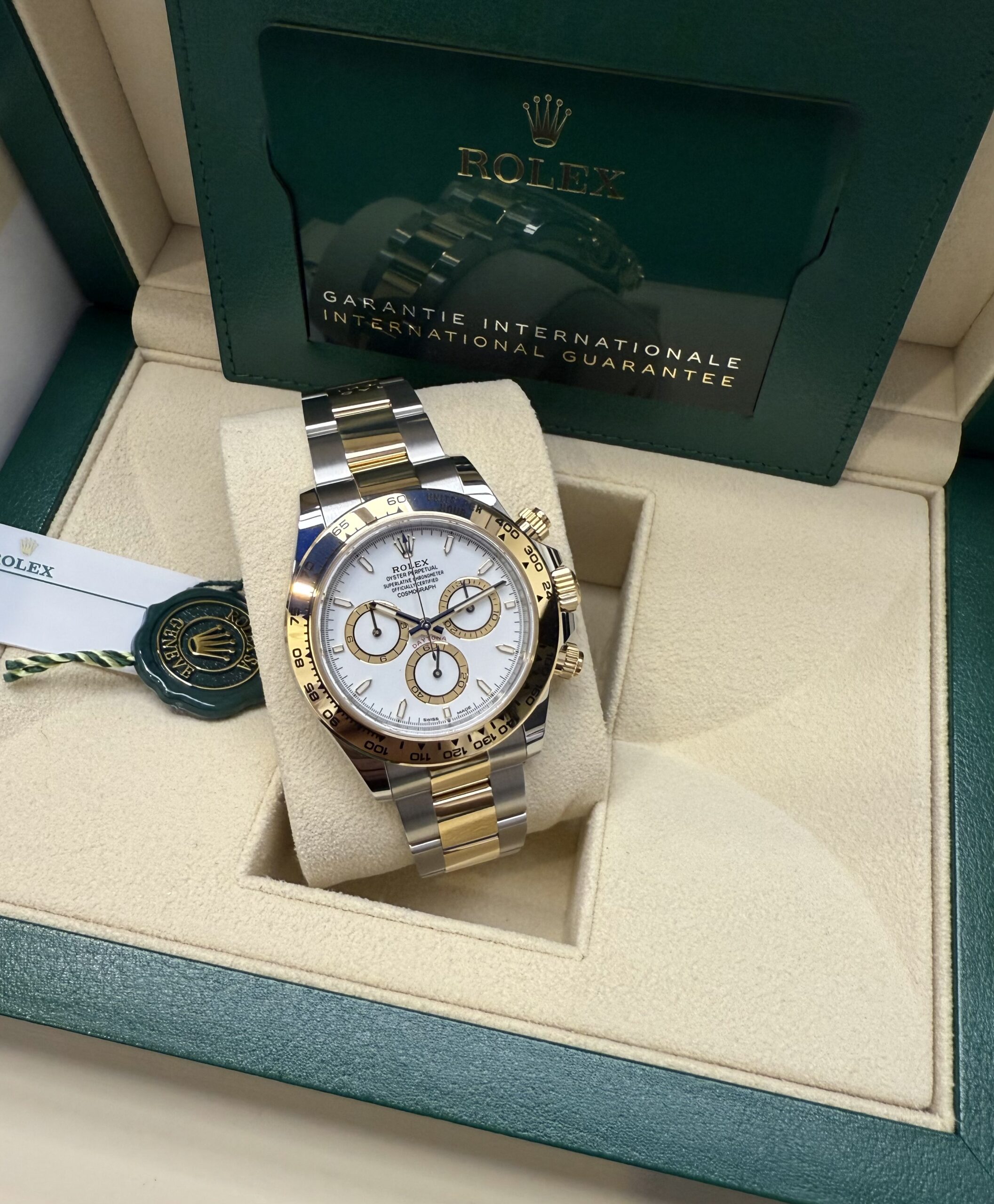 Rolex Daytona Two tone Gold steel