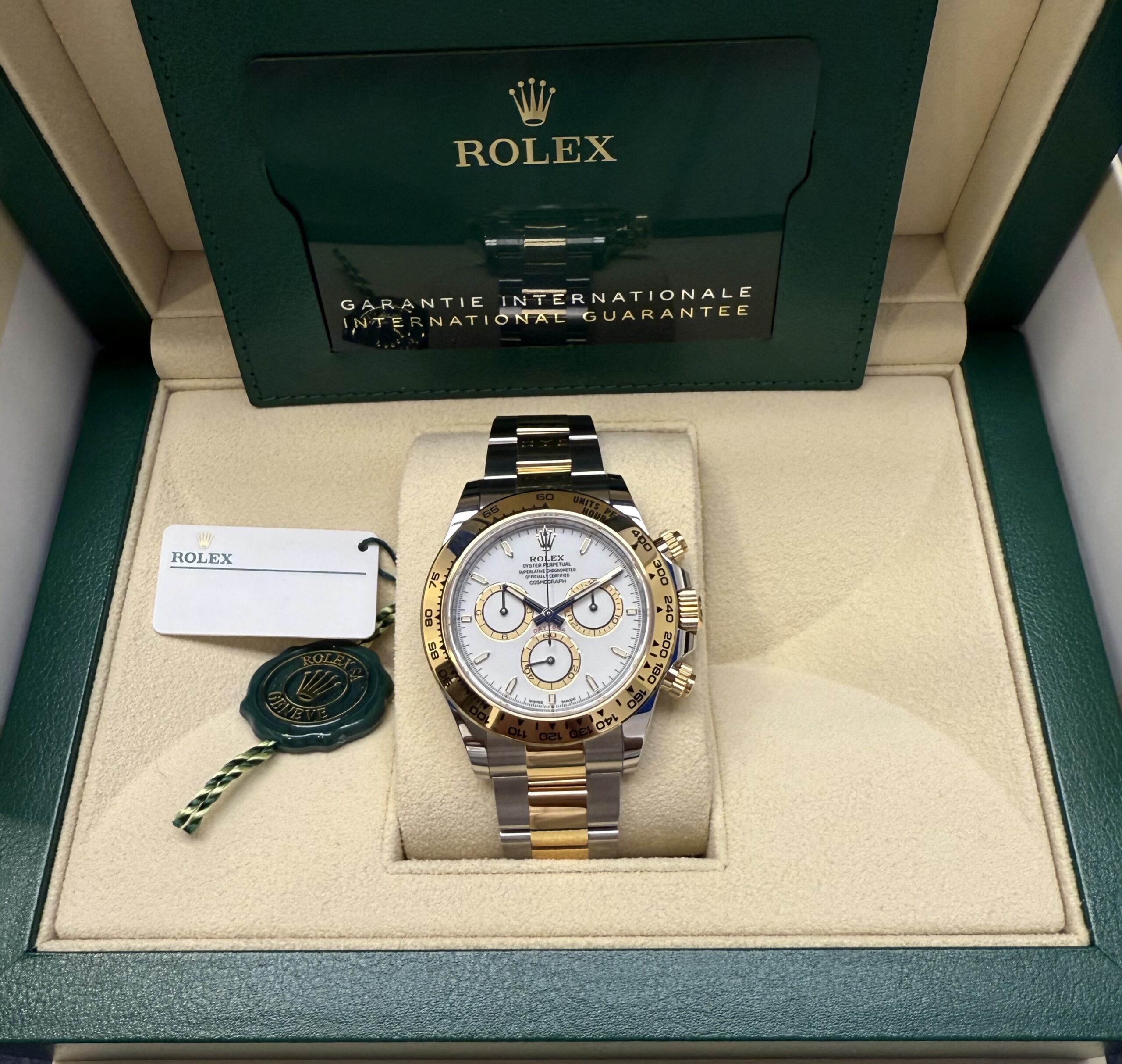 Rolex Daytona Two tone Gold steel