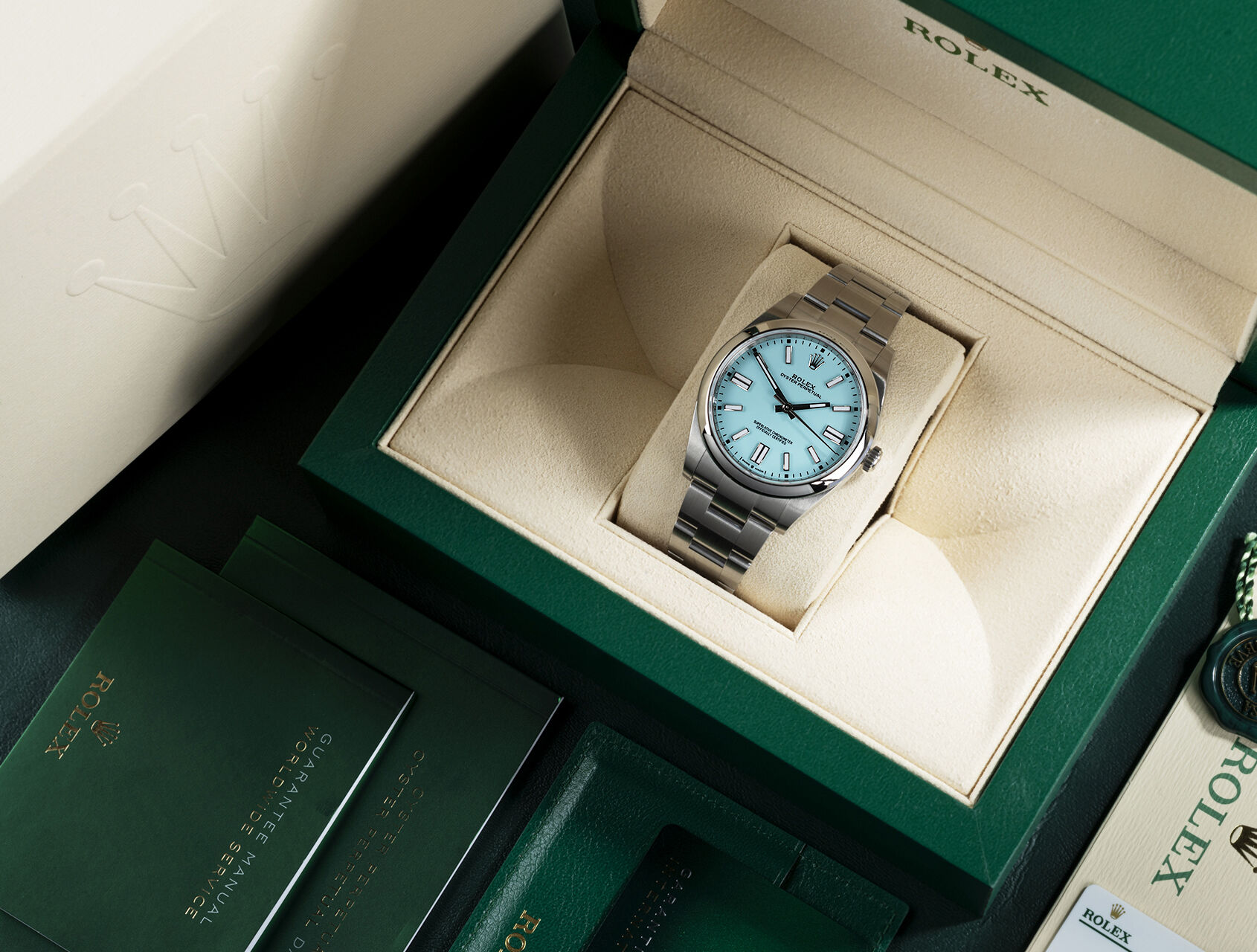 Rolex Oyster Perpetual 41mm Tiffany