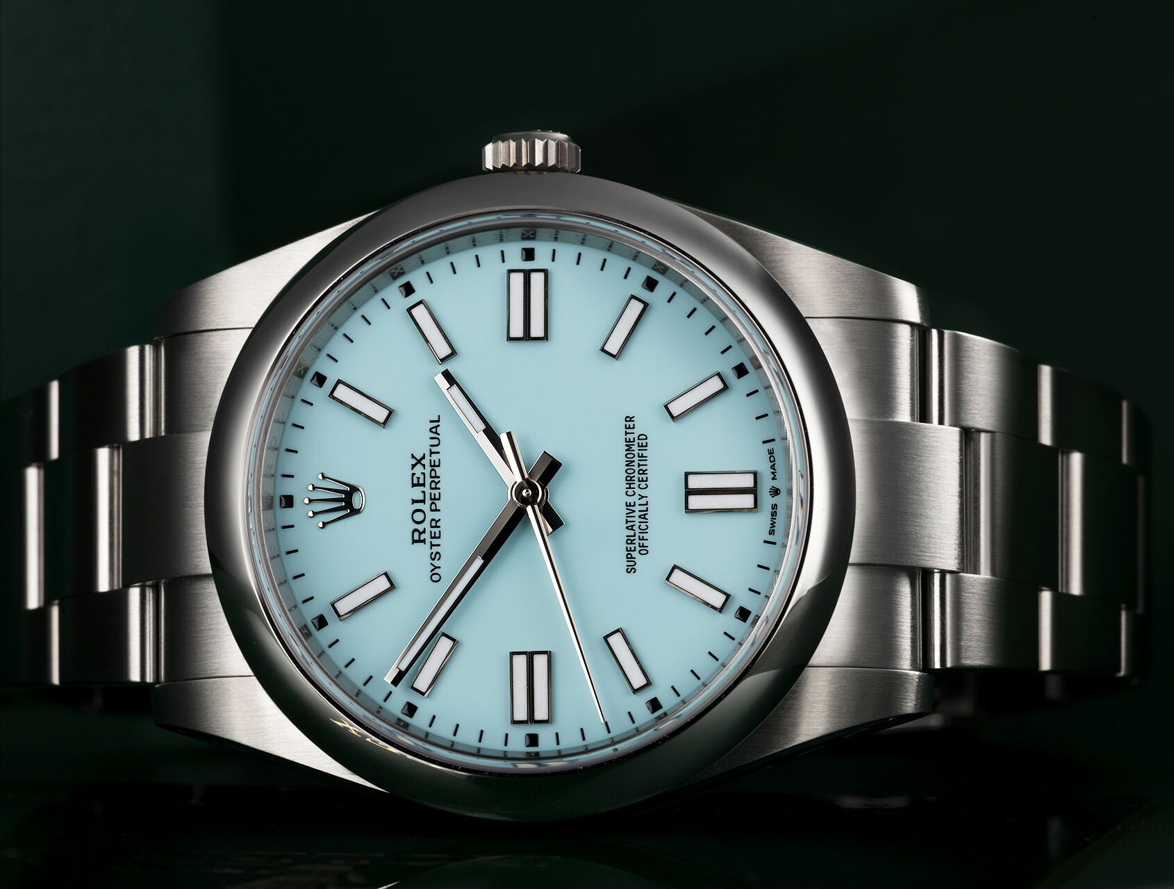 Rolex Oyster Perpetual 41mm Tiffany