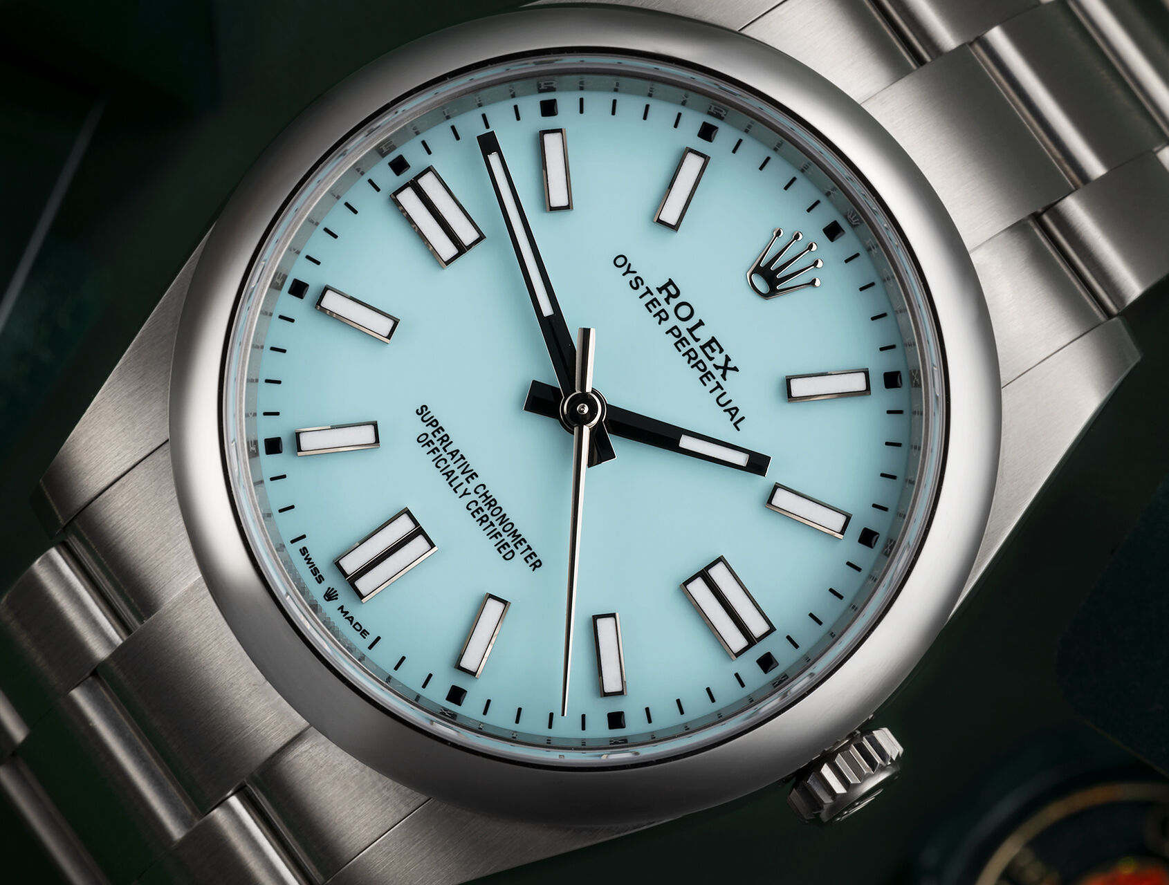 Rolex Oyster Perpetual 41mm Tiffany