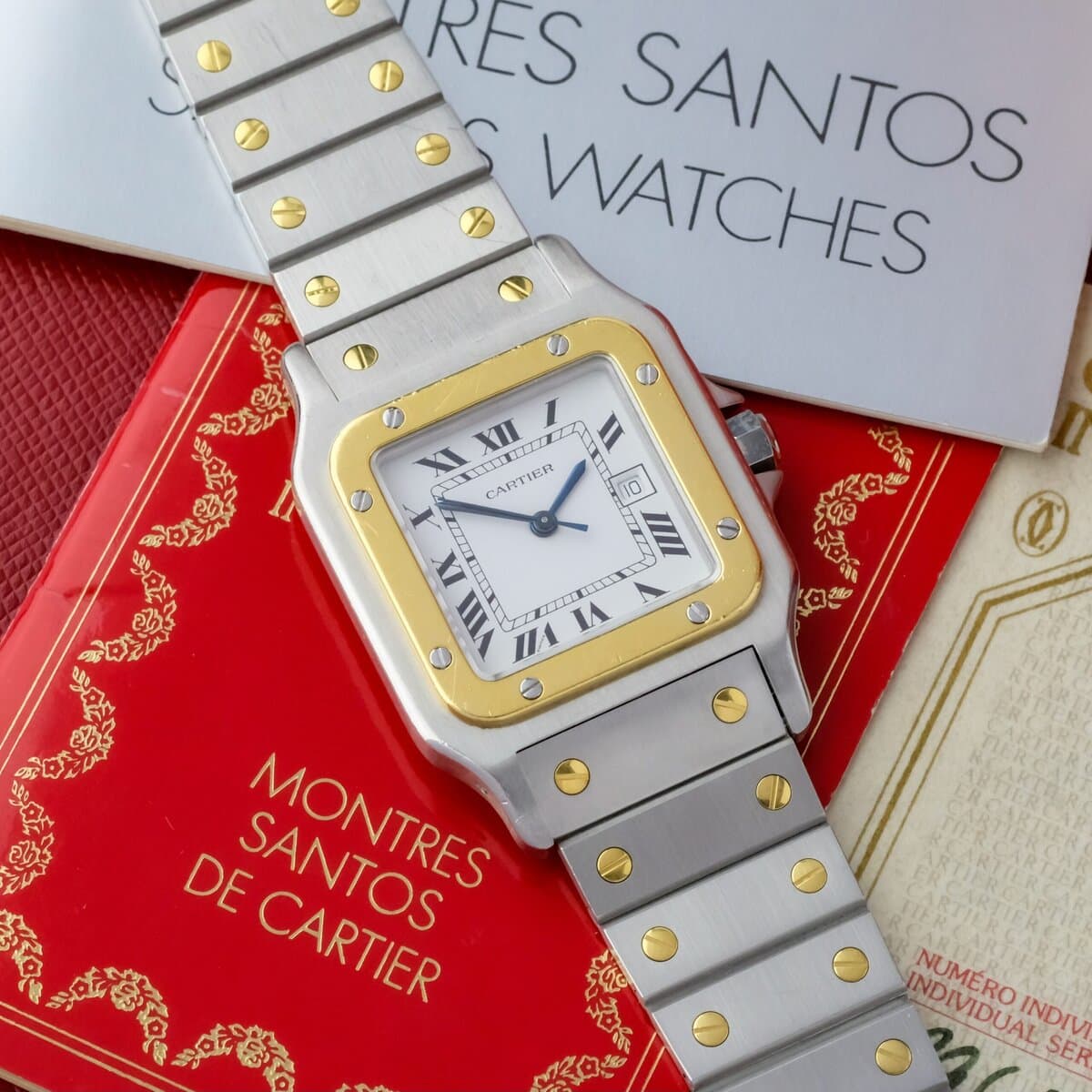 Cartier Santos Carré