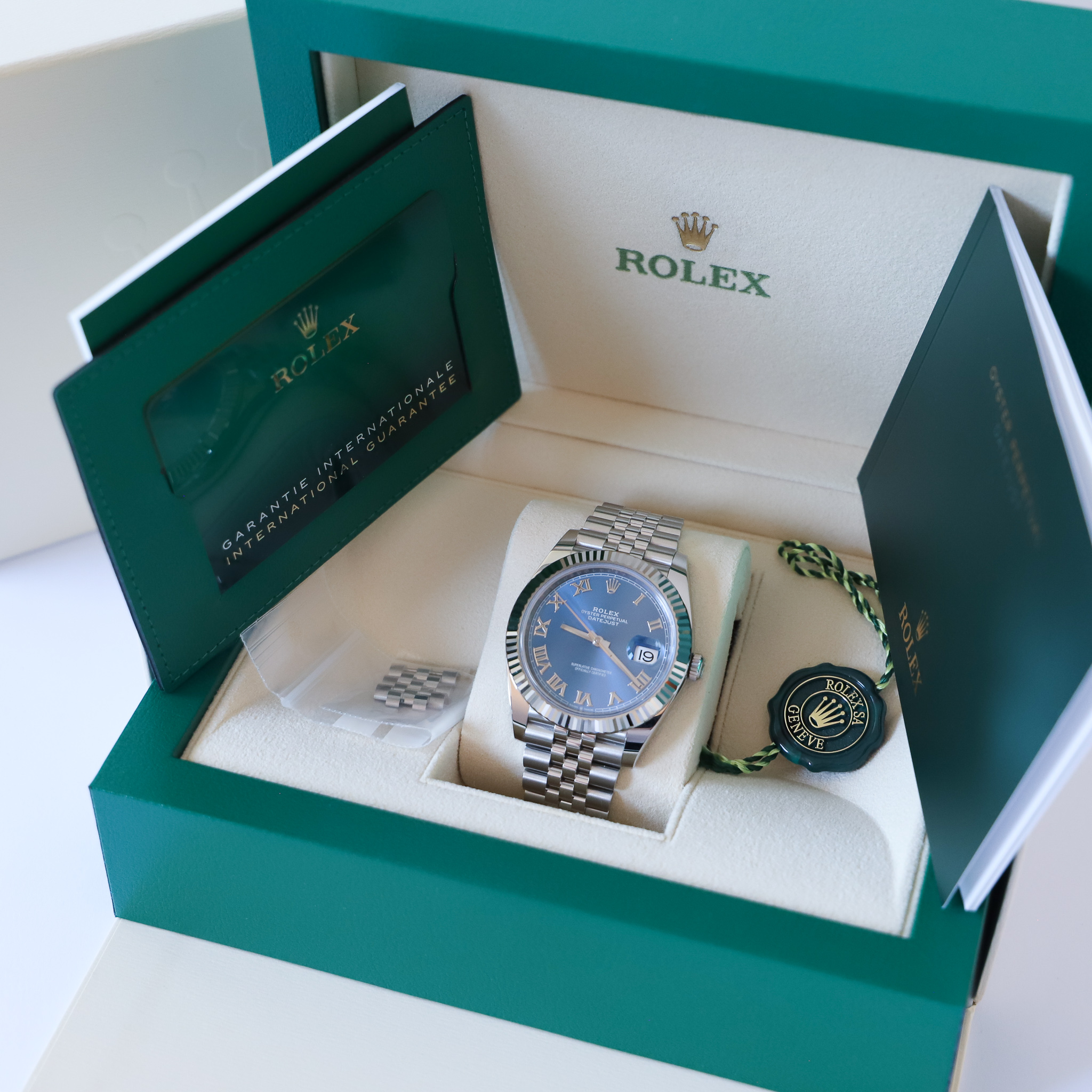 Rolex 126334 Azzurro Blue