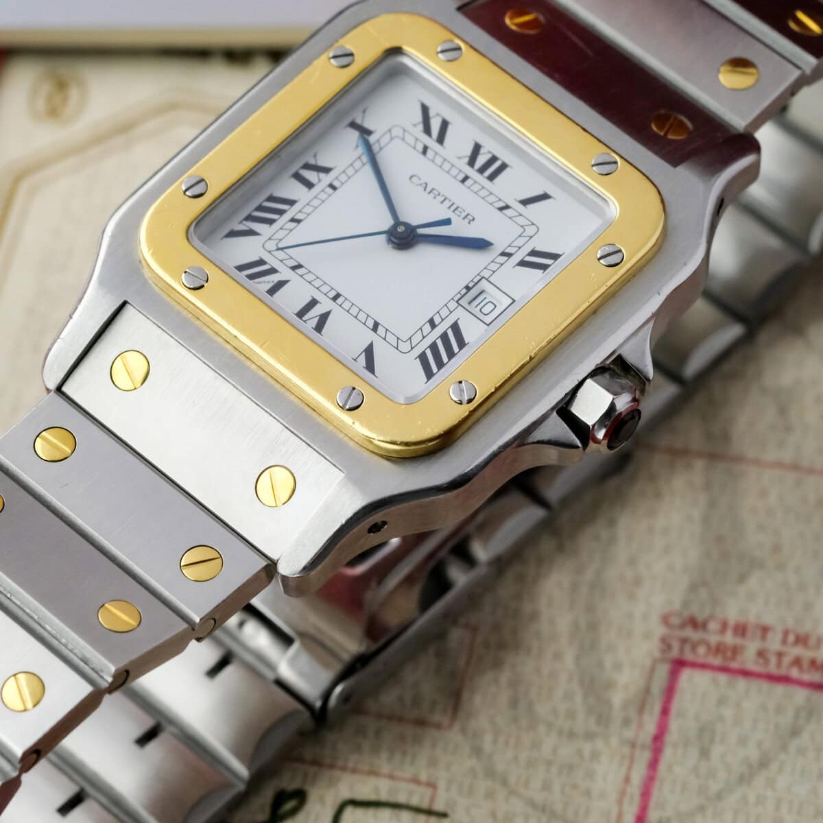 Cartier Santos Carré