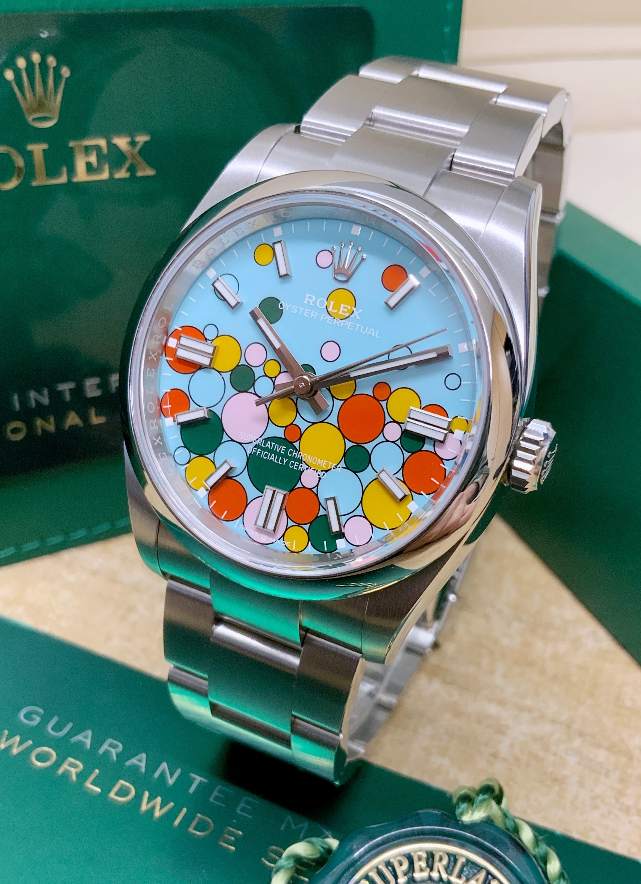 Rolex Oyster Perpetual 36mm Celebration