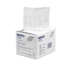 Agujas de 27 g 1/2 marca nipro