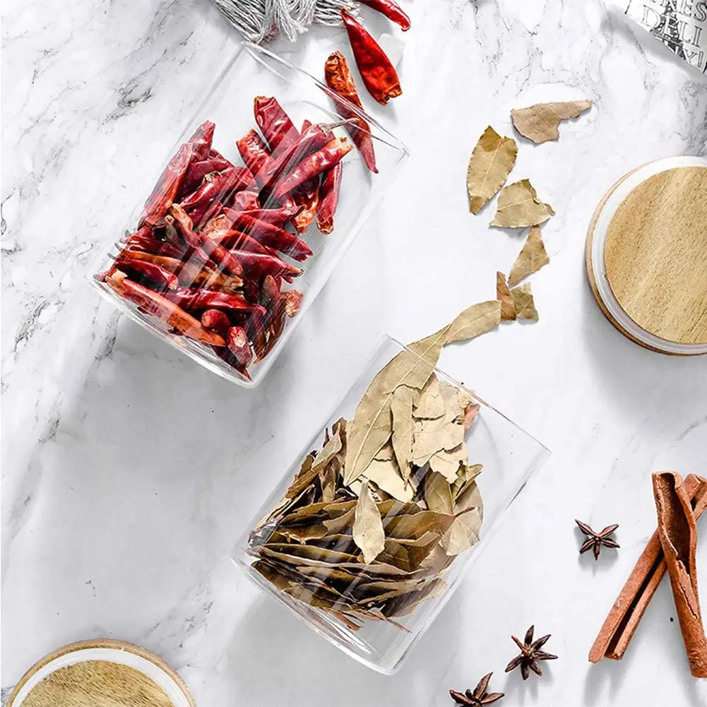 Apothecary Food Storage Jar Containers Glass