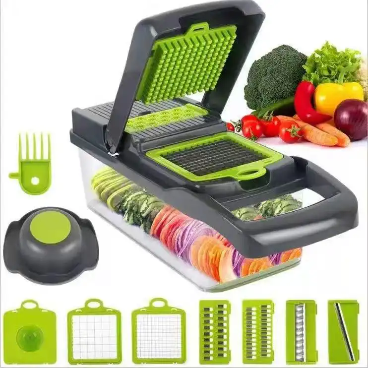 Multifunctional Vegetable Cutter, Shredders, Slicer, Shred And Dice