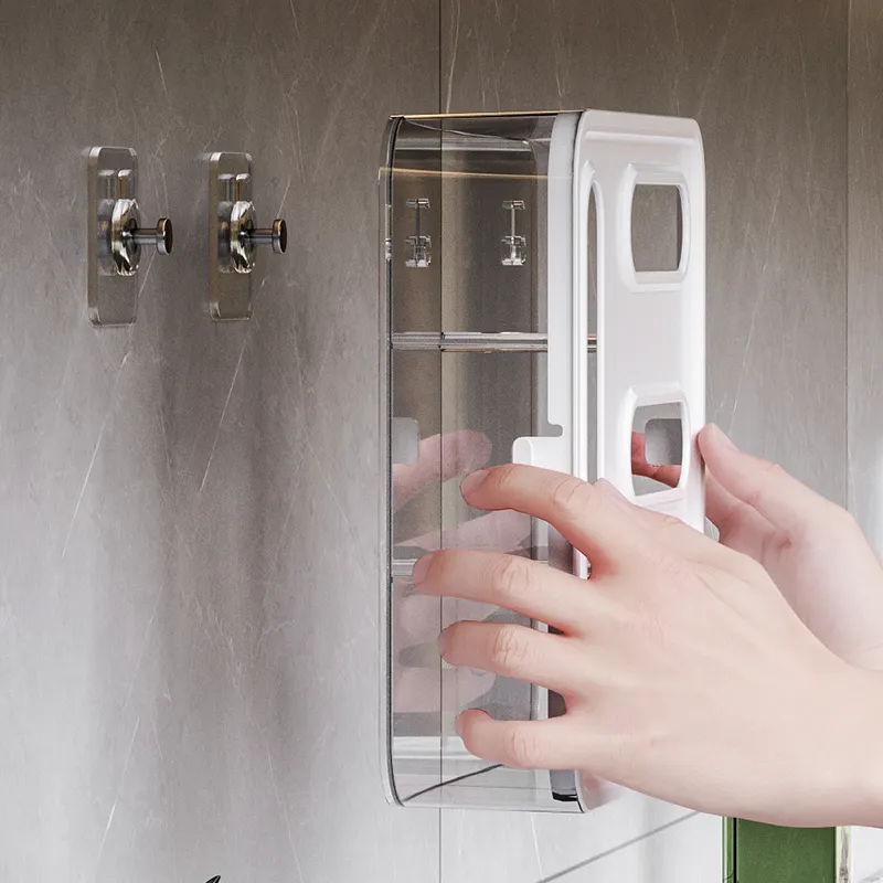 Wall-Mounted Plastic Bag Dispenser